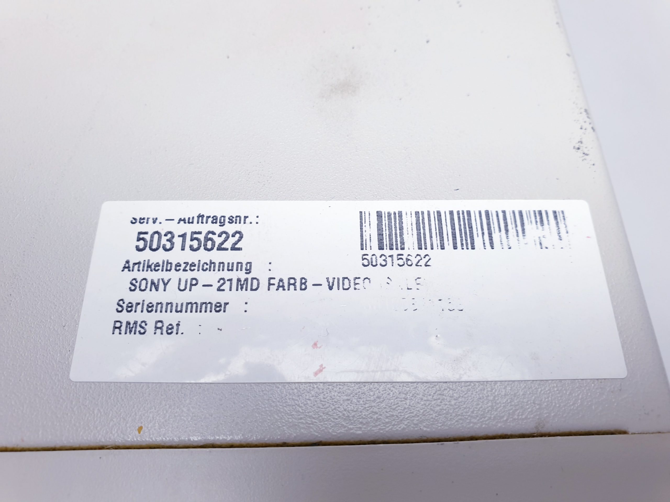 Sony UP-21MD Color Video Printer thumbnail 10