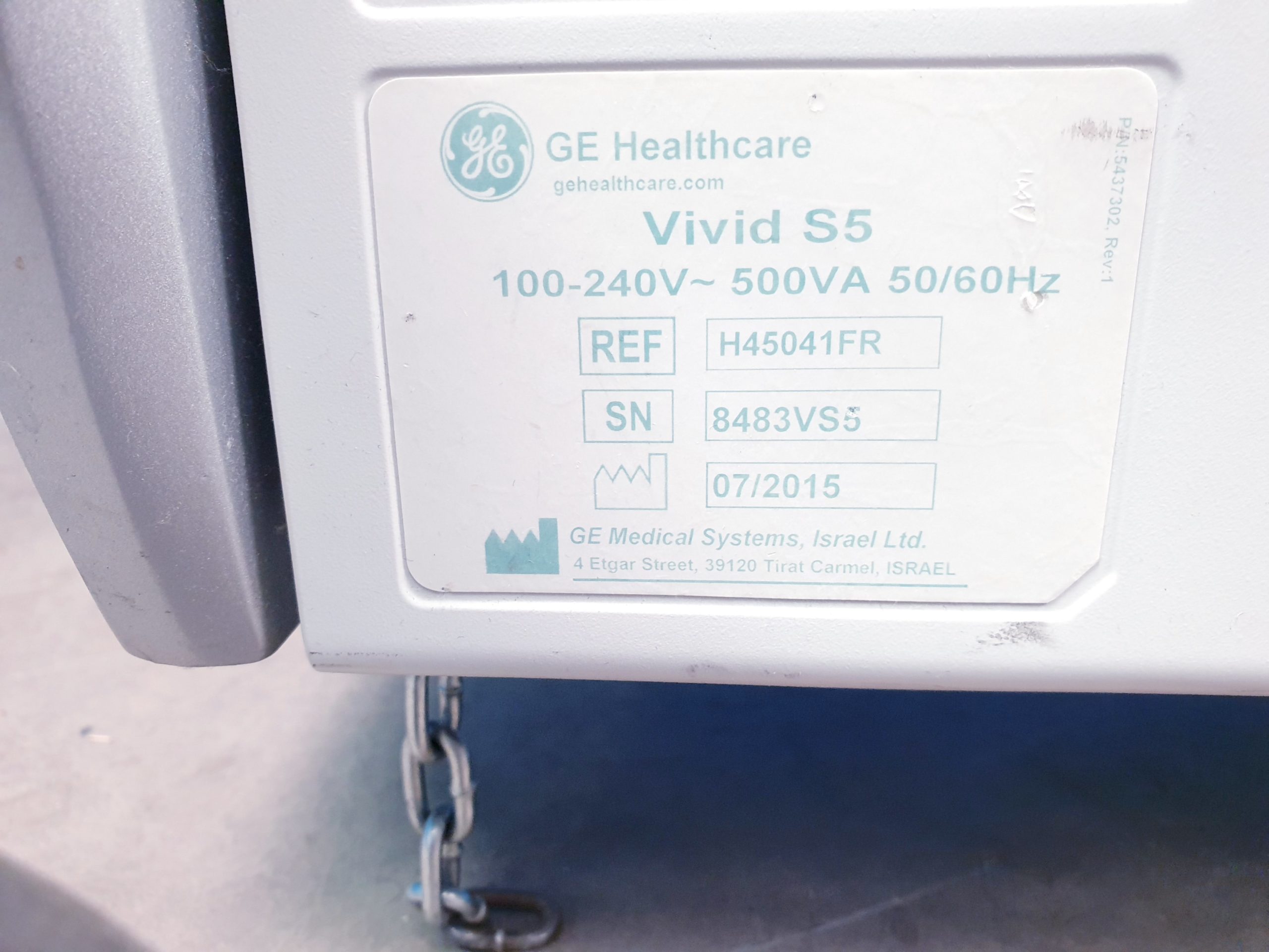 GE Vivid S5 S 5 kardio – Ultraschall thumbnail 11