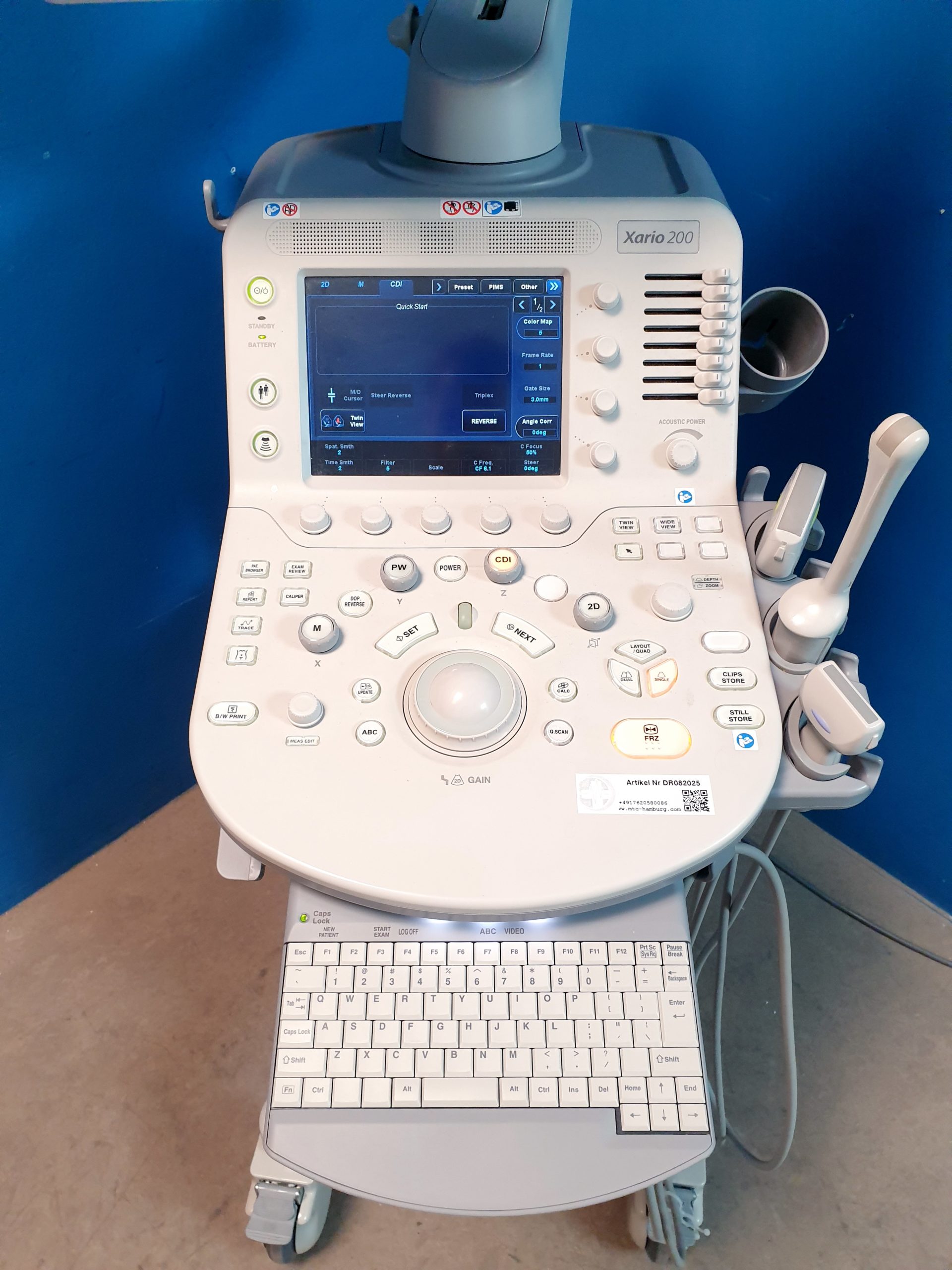 Toshiba TUS-X200 Xario 200 + 6C1 + 11C3 + 18L7 Konvex Linear Endovaginal – DOM2015 thumbnail 7
