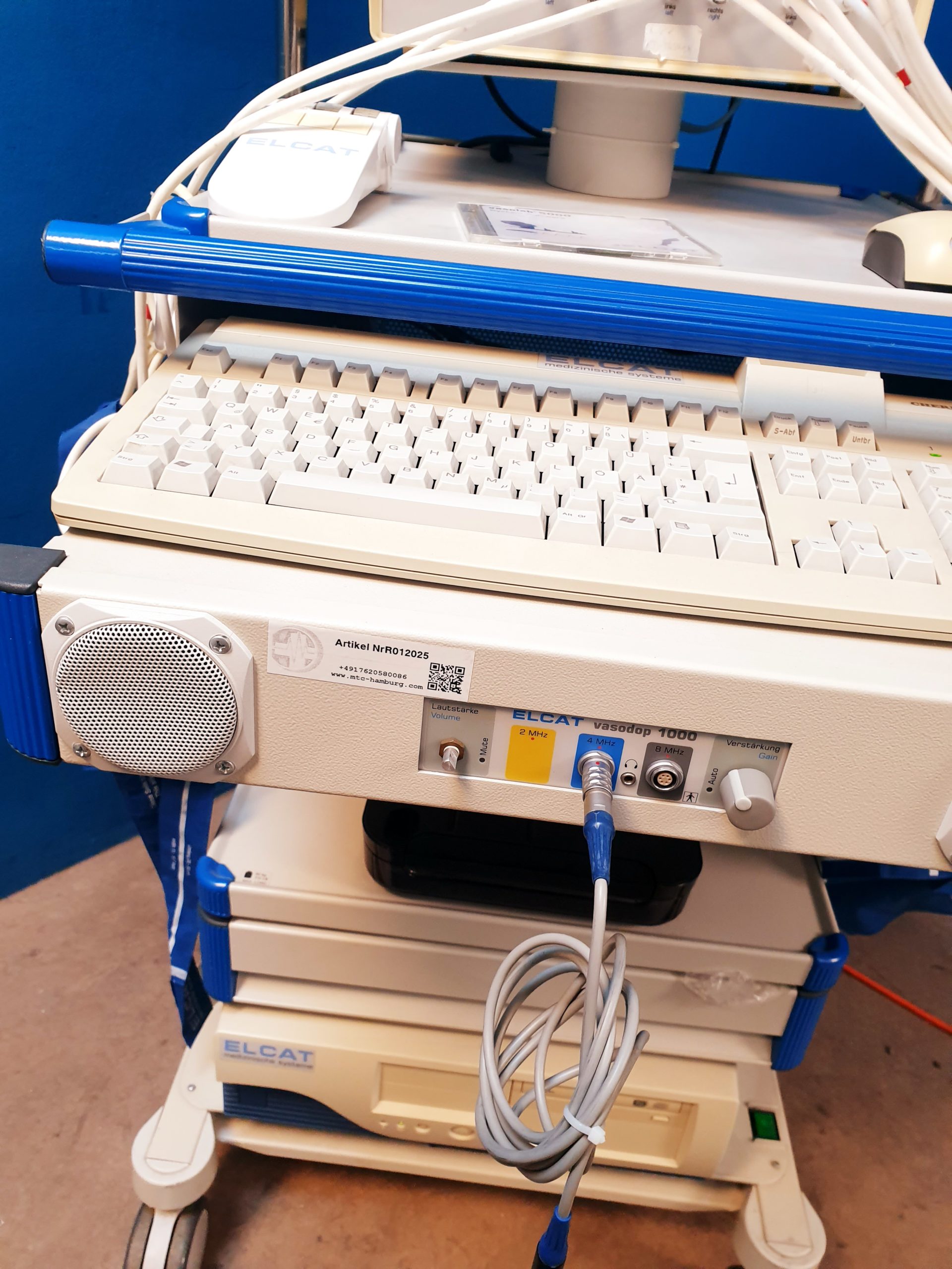 ELCAT Vasolab 5000 + Stiftsoinde Vascular Diagnostic System thumbnail 2