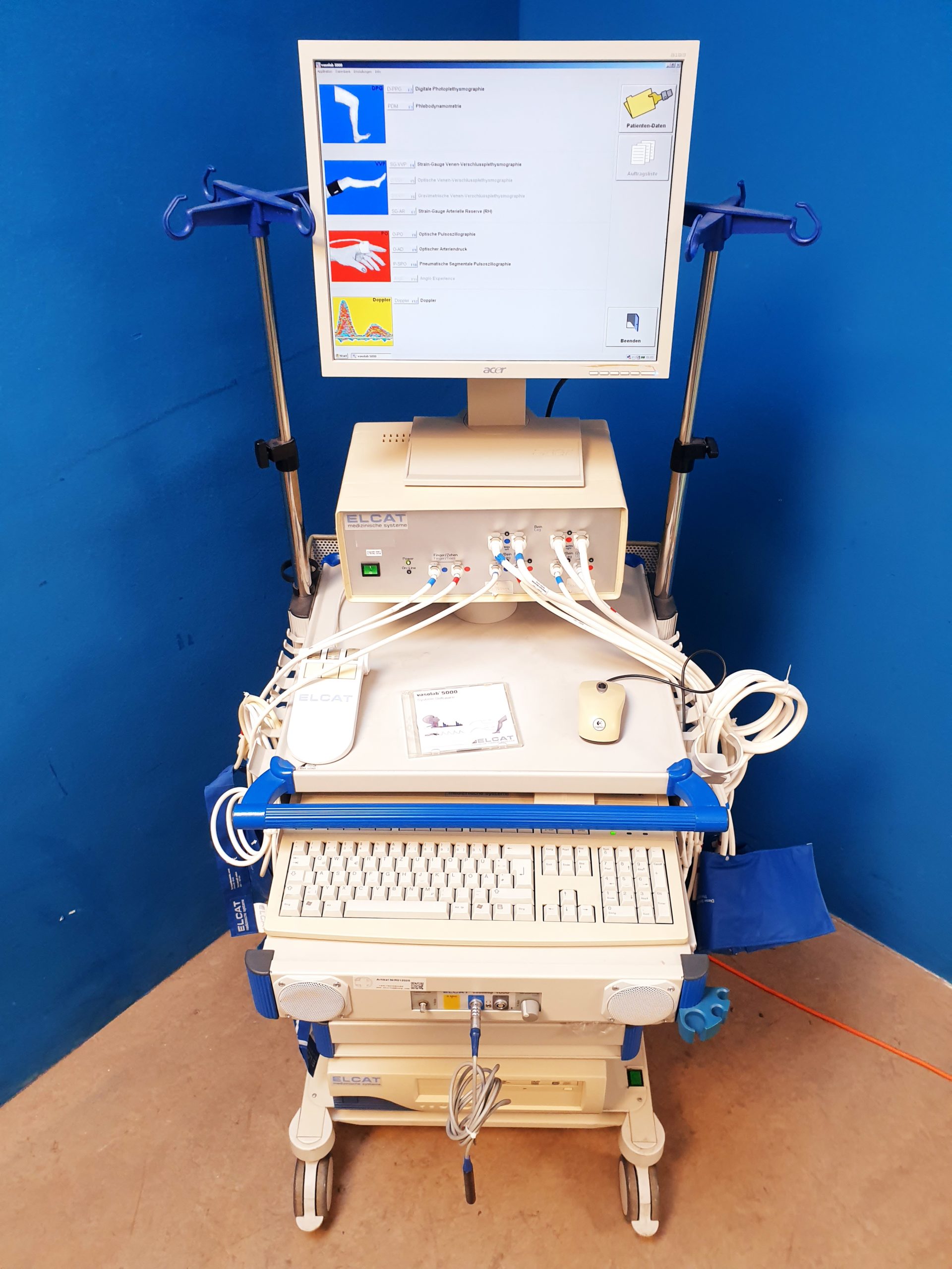 ELCAT Vasolab 5000 + Stiftsoinde Vascular Diagnostic System thumbnail 6