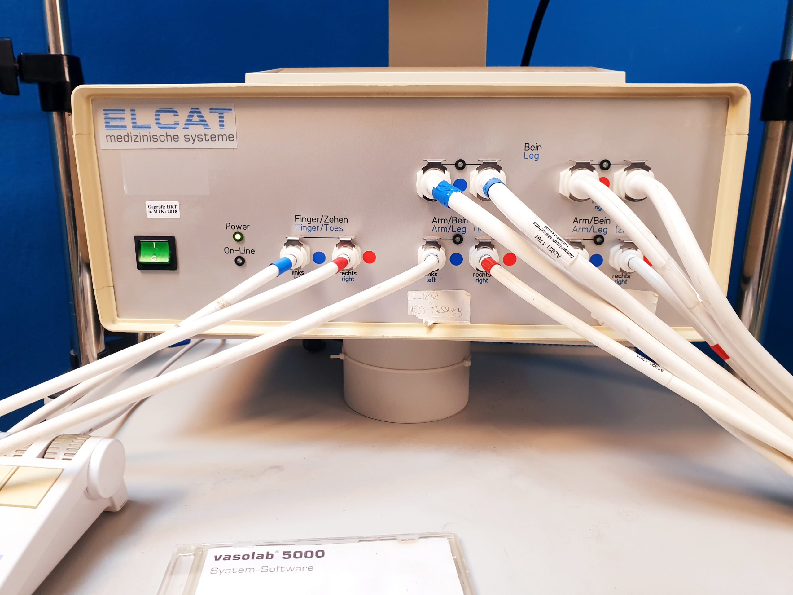 ELCAT Vasolab 5000 + Stiftsoinde Vascular Diagnostic System thumbnail 7