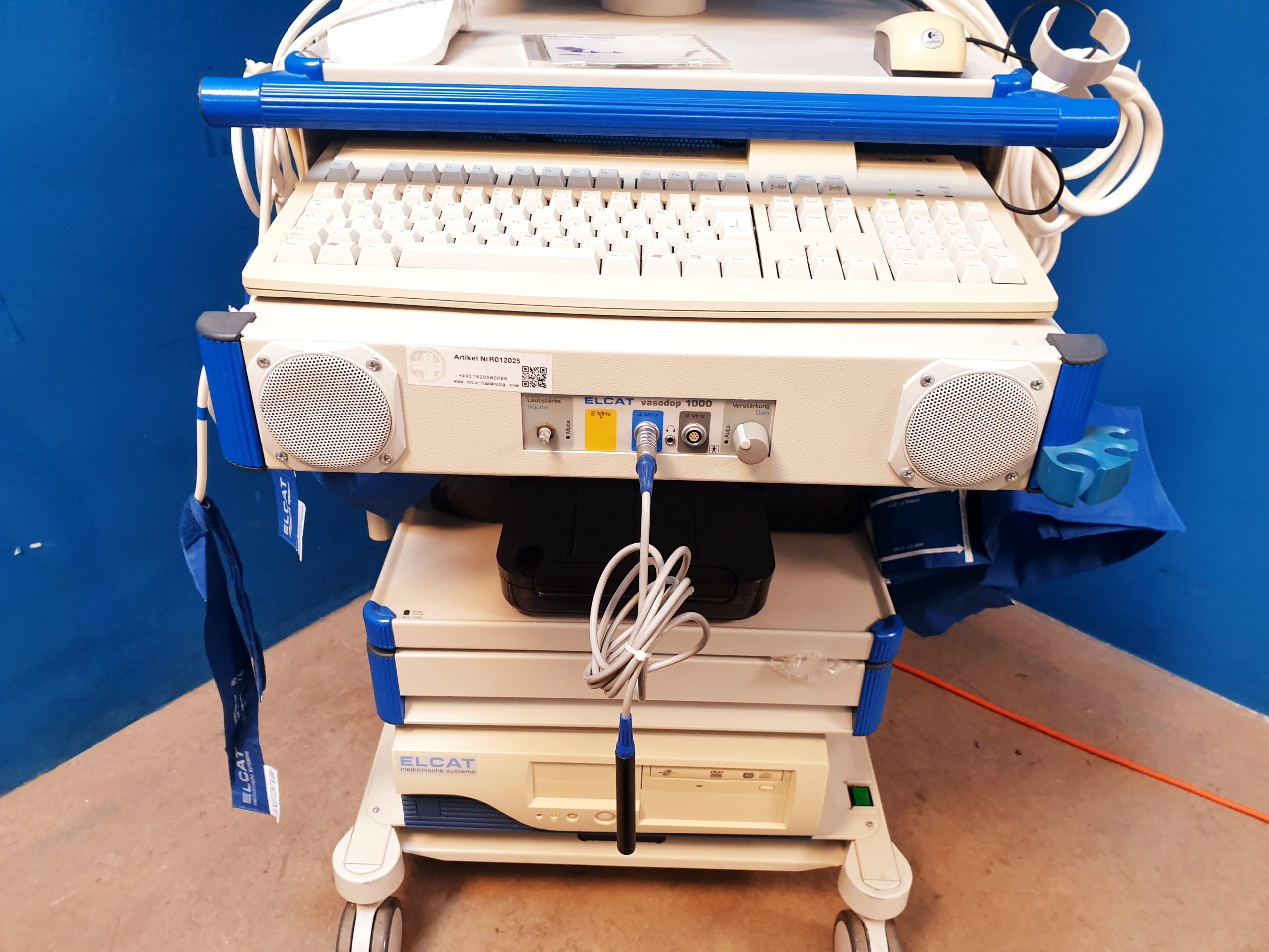 ELCAT Vasolab 5000 + Stiftsoinde Vascular Diagnostic System thumbnail 9