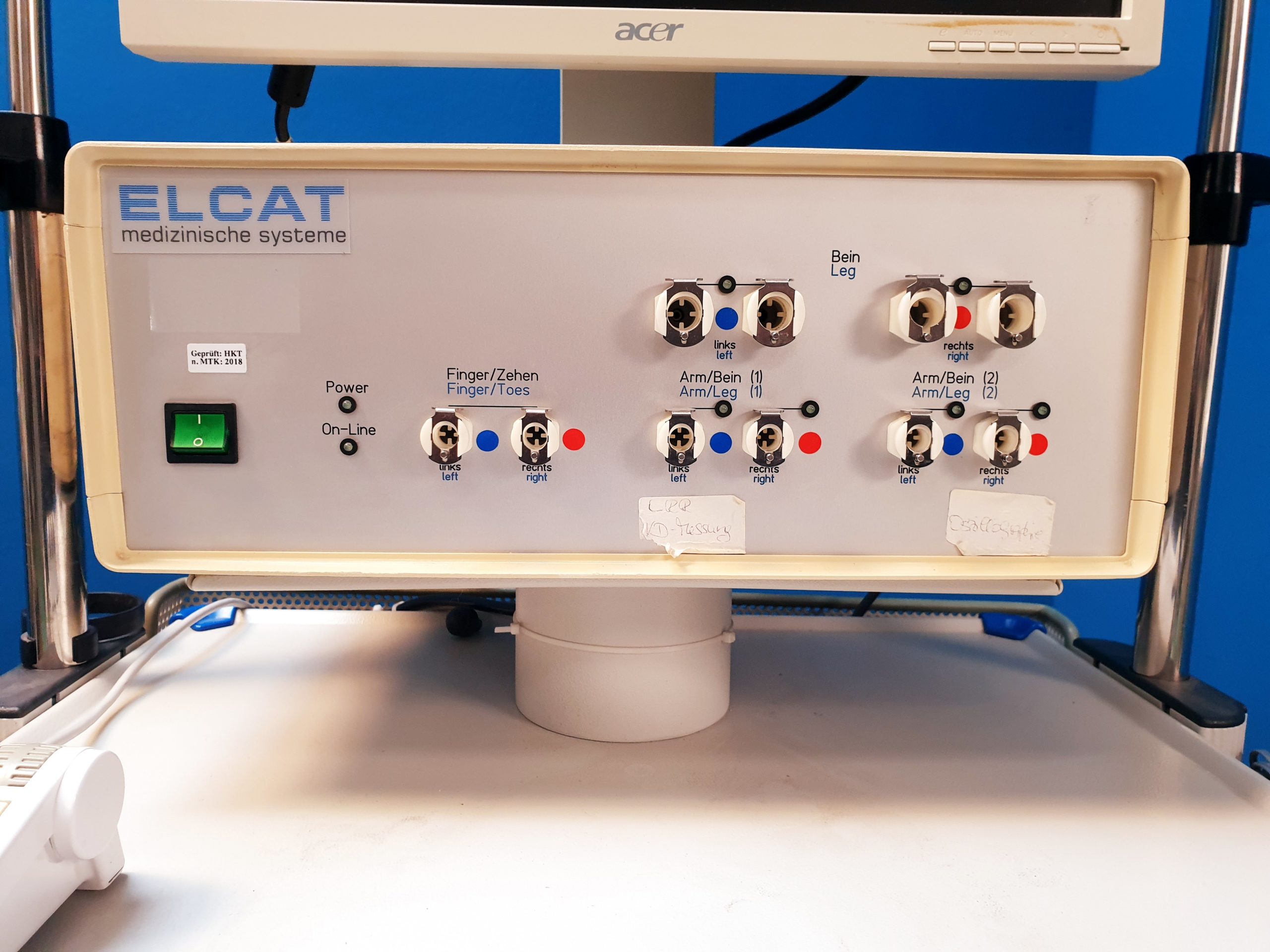 ELCAT Vasolab 5000 + Stiftsoinde Vascular Diagnostic System thumbnail 31