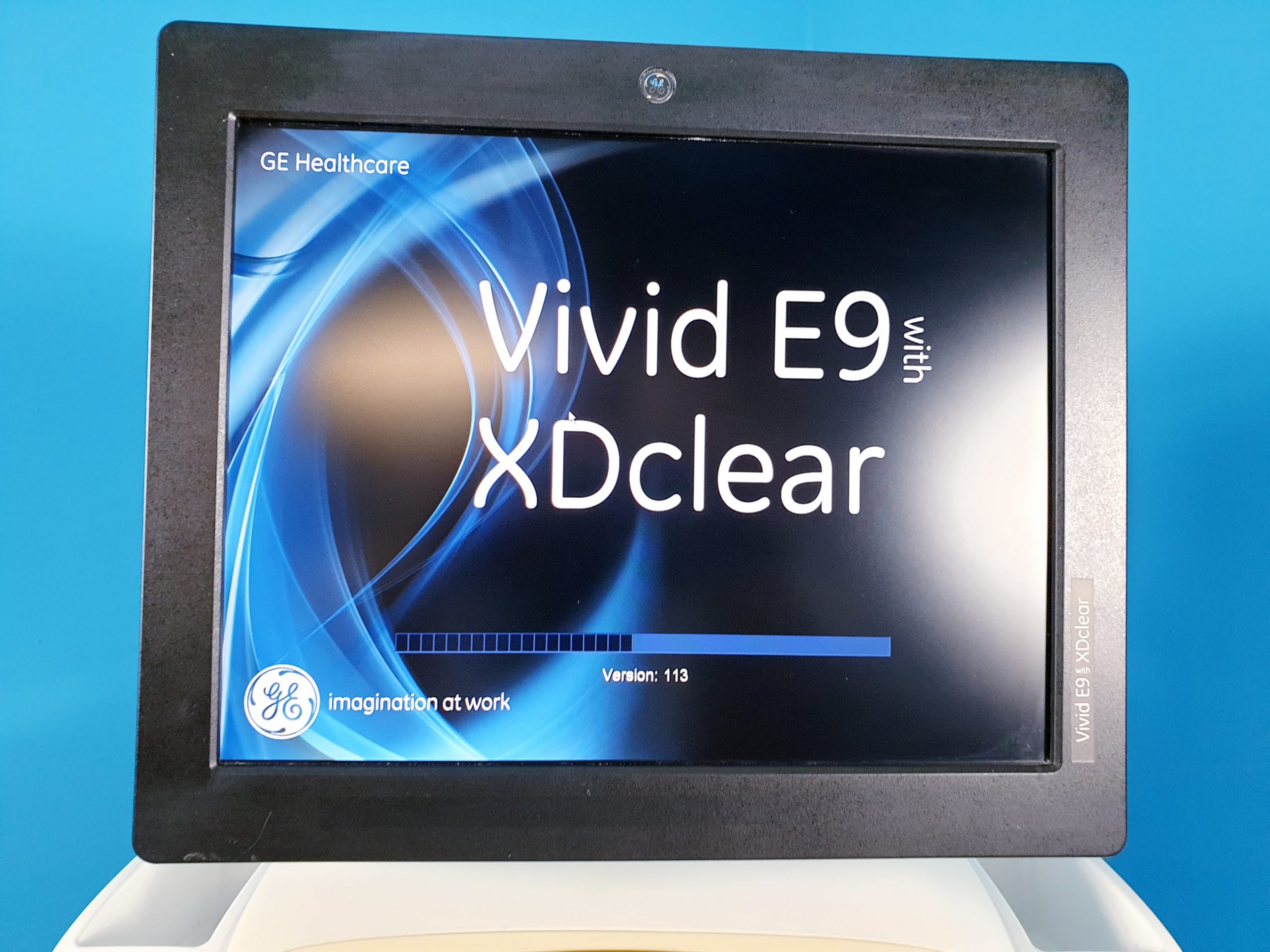 GE Vivid E9 XDClear DOM 2012 Version 113 + M5S UND 9L Kardiomaschine thumbnail 3