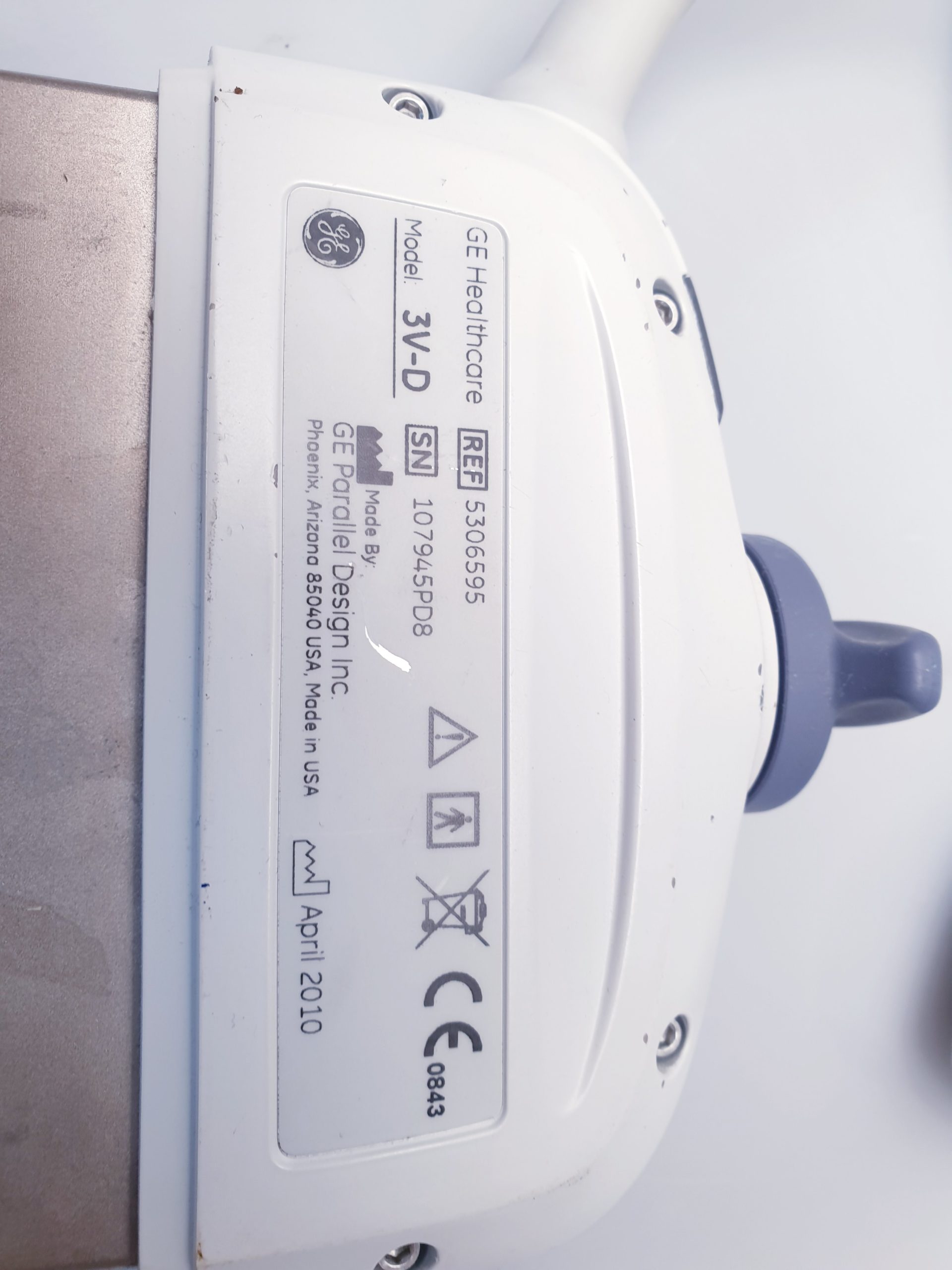 GE Healthcare 3V-D 3VD Ultrasound Transducer Probe thumbnail 5