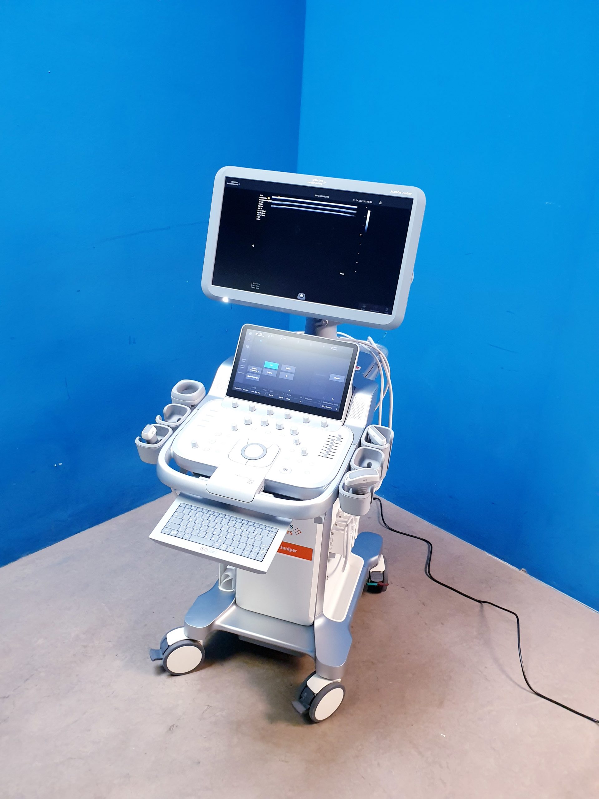 SIEMENS ACUSON Juniper + 5P1 Echo + 12L3 Linear + 5C1 Konvex — image 1 of 19