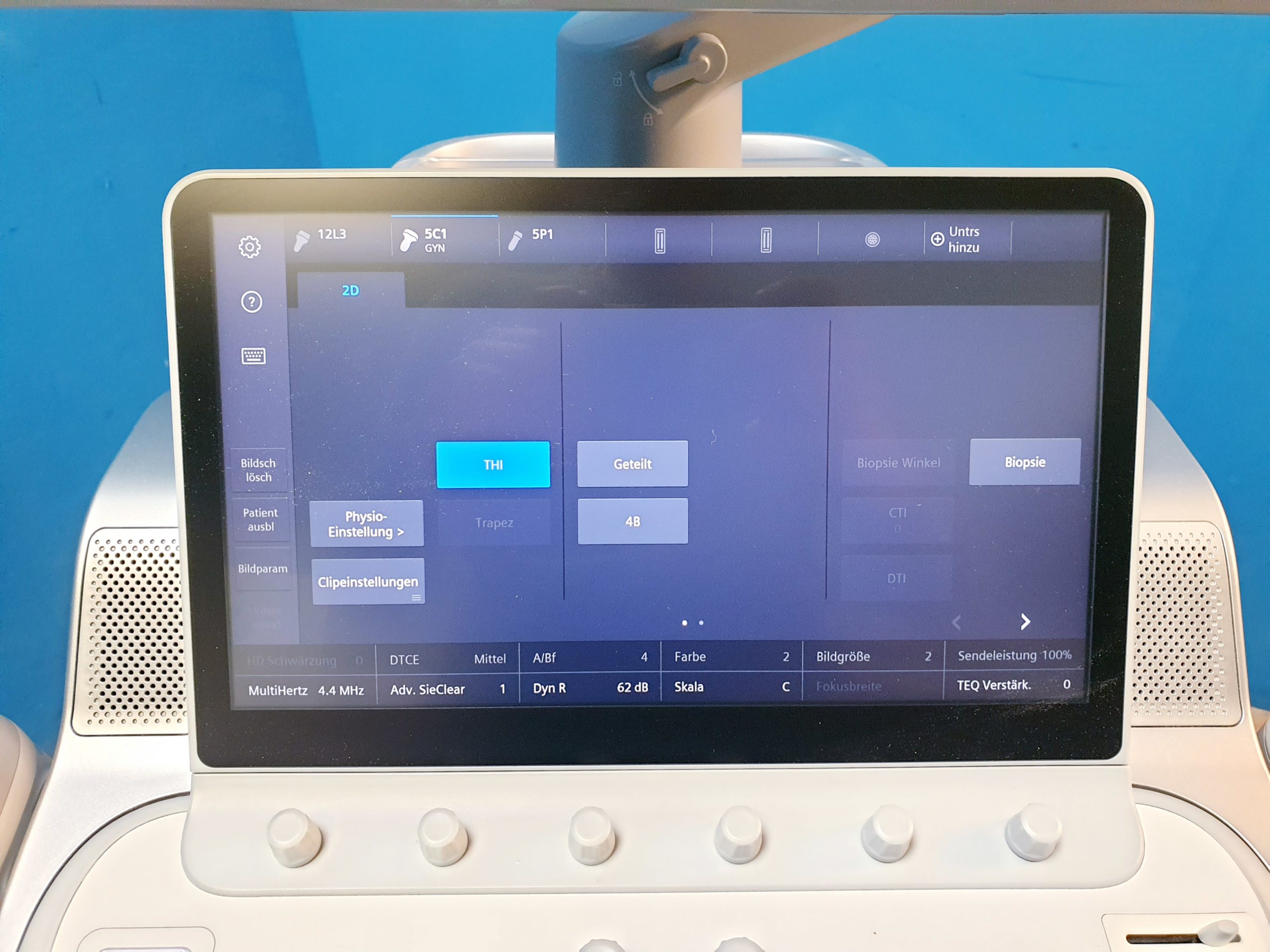 SIEMENS ACUSON Juniper + 5P1 Echo + 12L3 Linear + 5C1 Konvex thumbnail 7