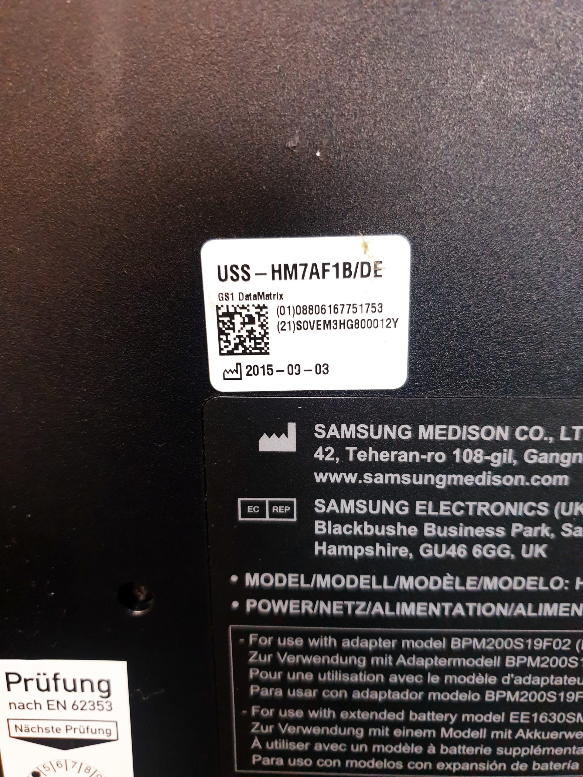 Samsung HM70A + L5-13 Linear Sonde + …. DOM 2015 thumbnail 16