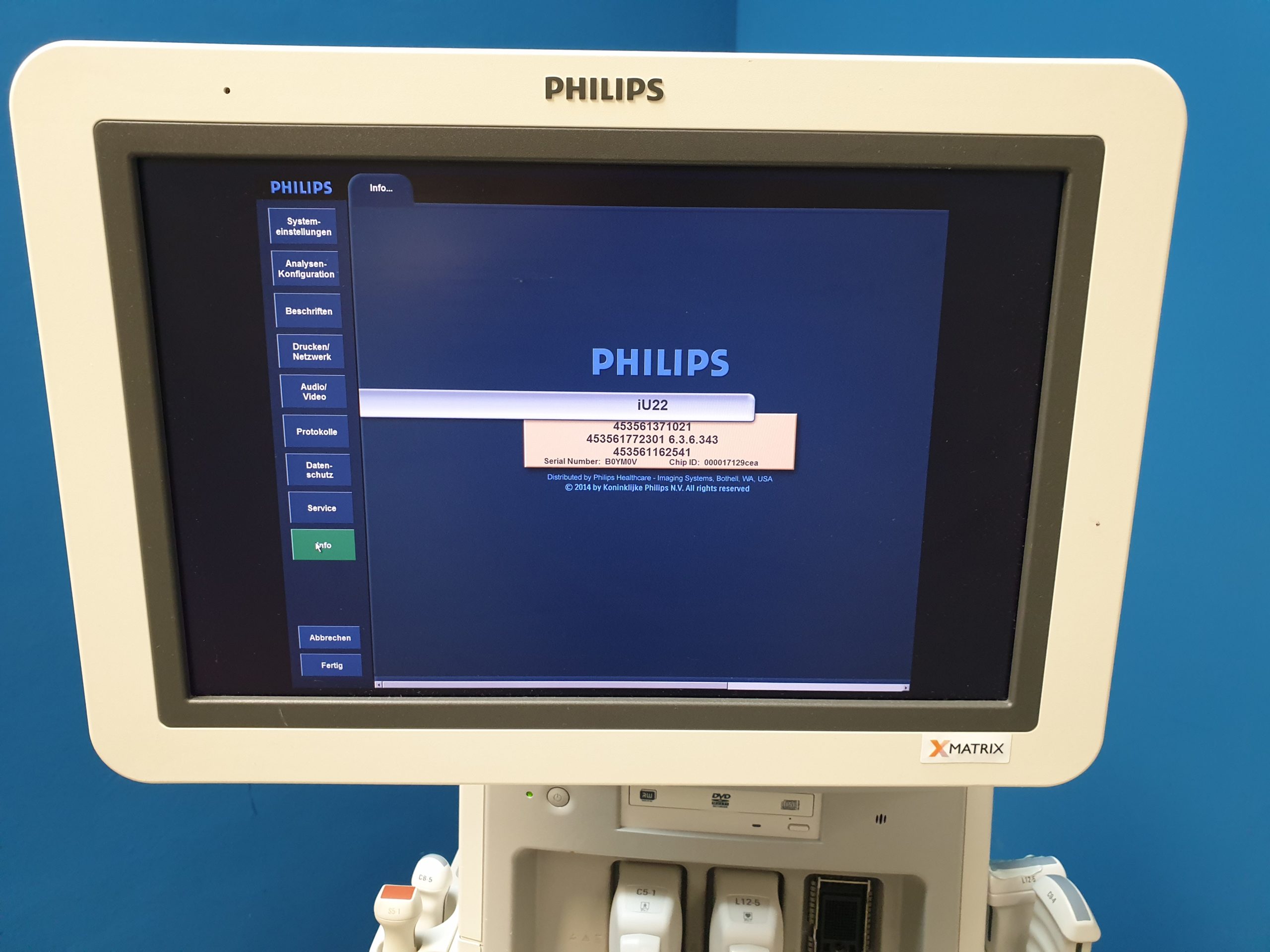 Philips IU22 + C9-4 + L12-5 + C8-5 + Purewave C5-1 all Option Open – SW: 6.3.6.343 DOM 2014 — image 1 of 11