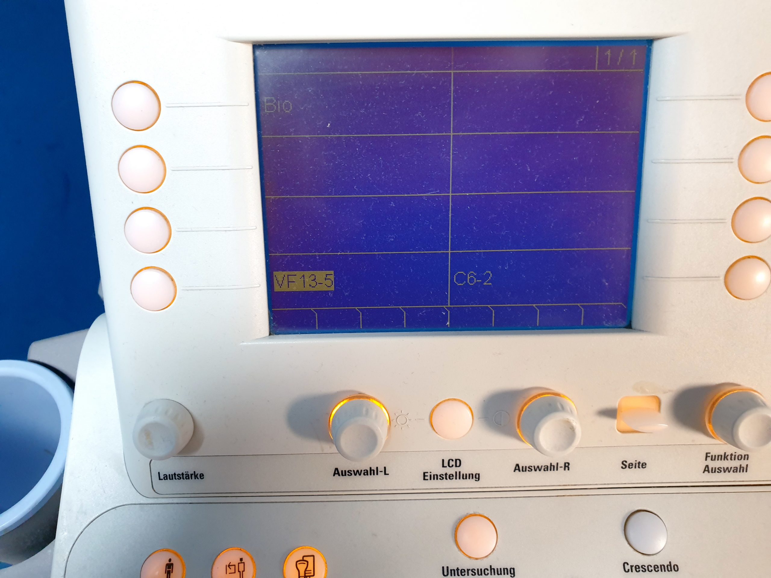 Siemens SONOLINE G60S Ultraschallgerät mit Sonden VF13-5 + C6-2 thumbnail 3