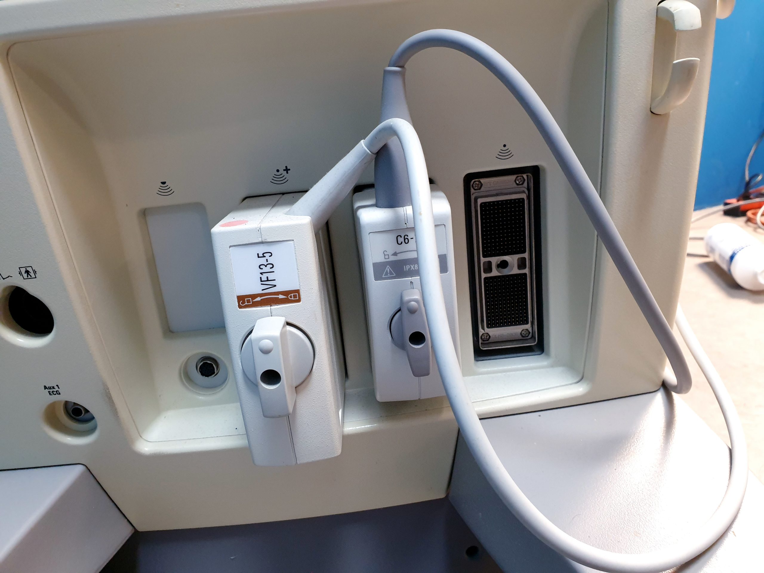 Siemens SONOLINE G60S Ultraschallgerät mit Sonden VF13-5 + C6-2 thumbnail 6