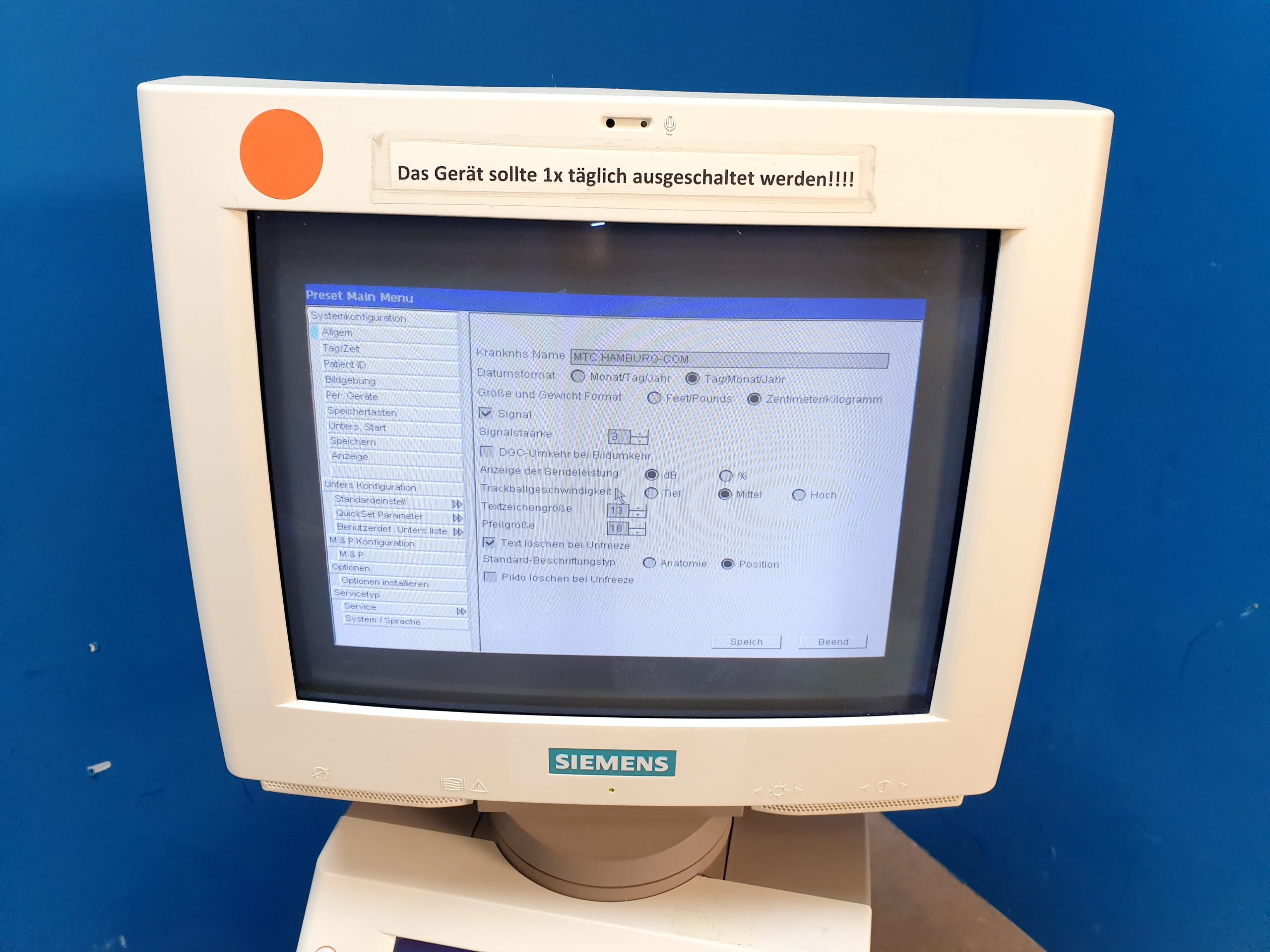 Siemens SONOLINE G60S Ultraschallgerät mit Sonden VF13-5 + C6-2 thumbnail 13