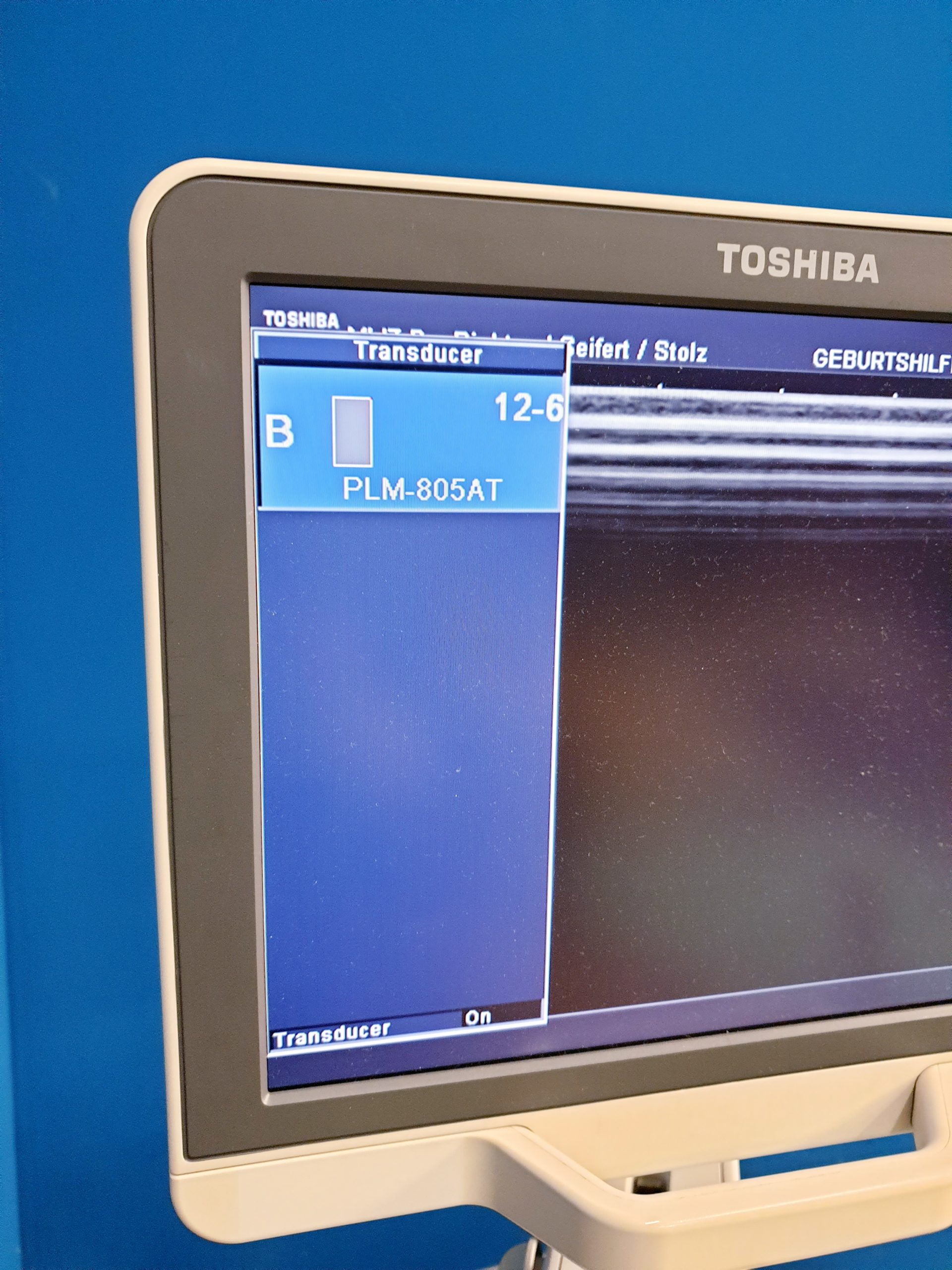Toshiba PLM-805AT Ultraschall Sonde Linear thumbnail 9