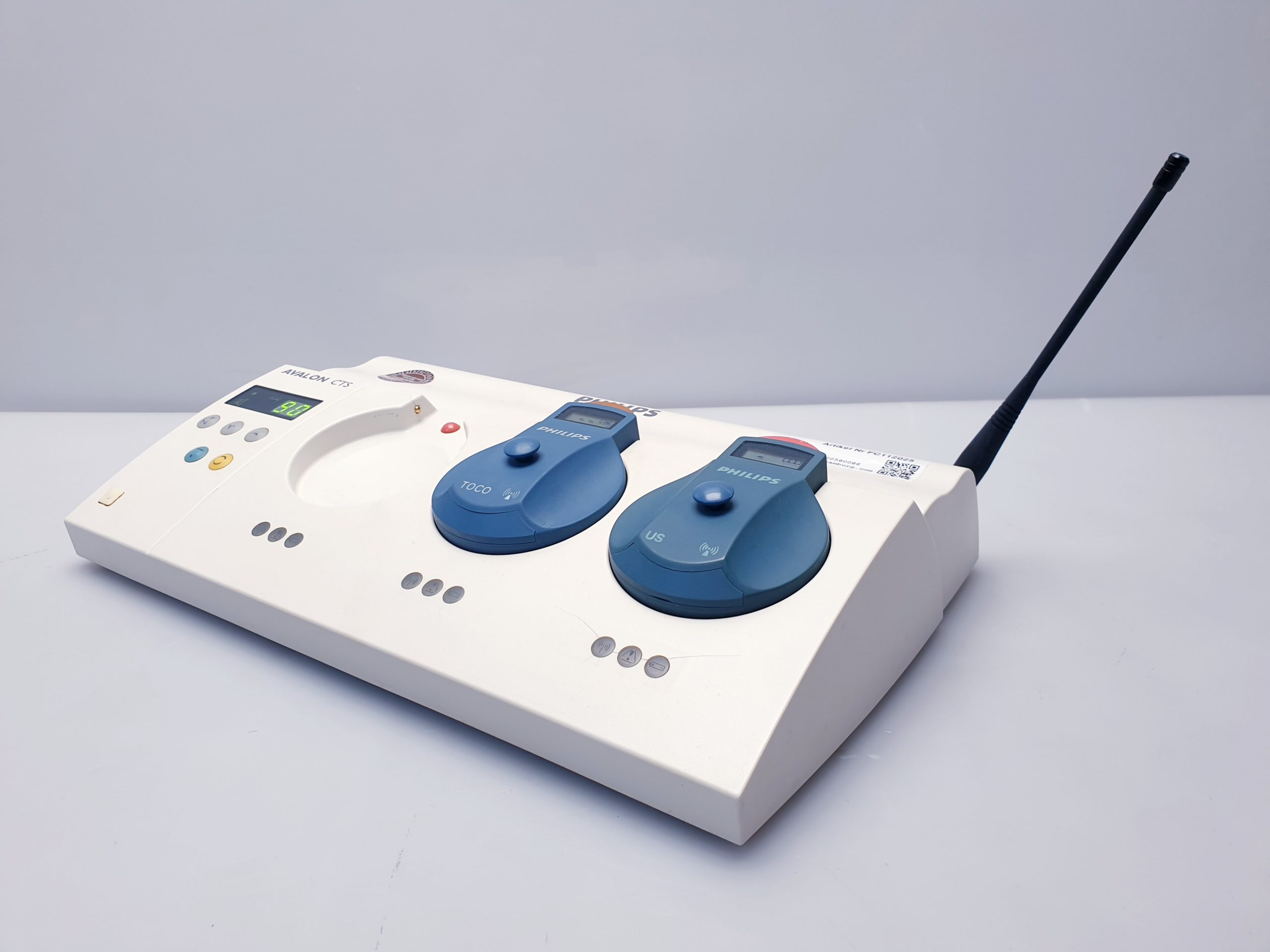 Philips M2720A Avalon CTS Fetal Monitor Base Station + M2725A + M2726A thumbnail 7