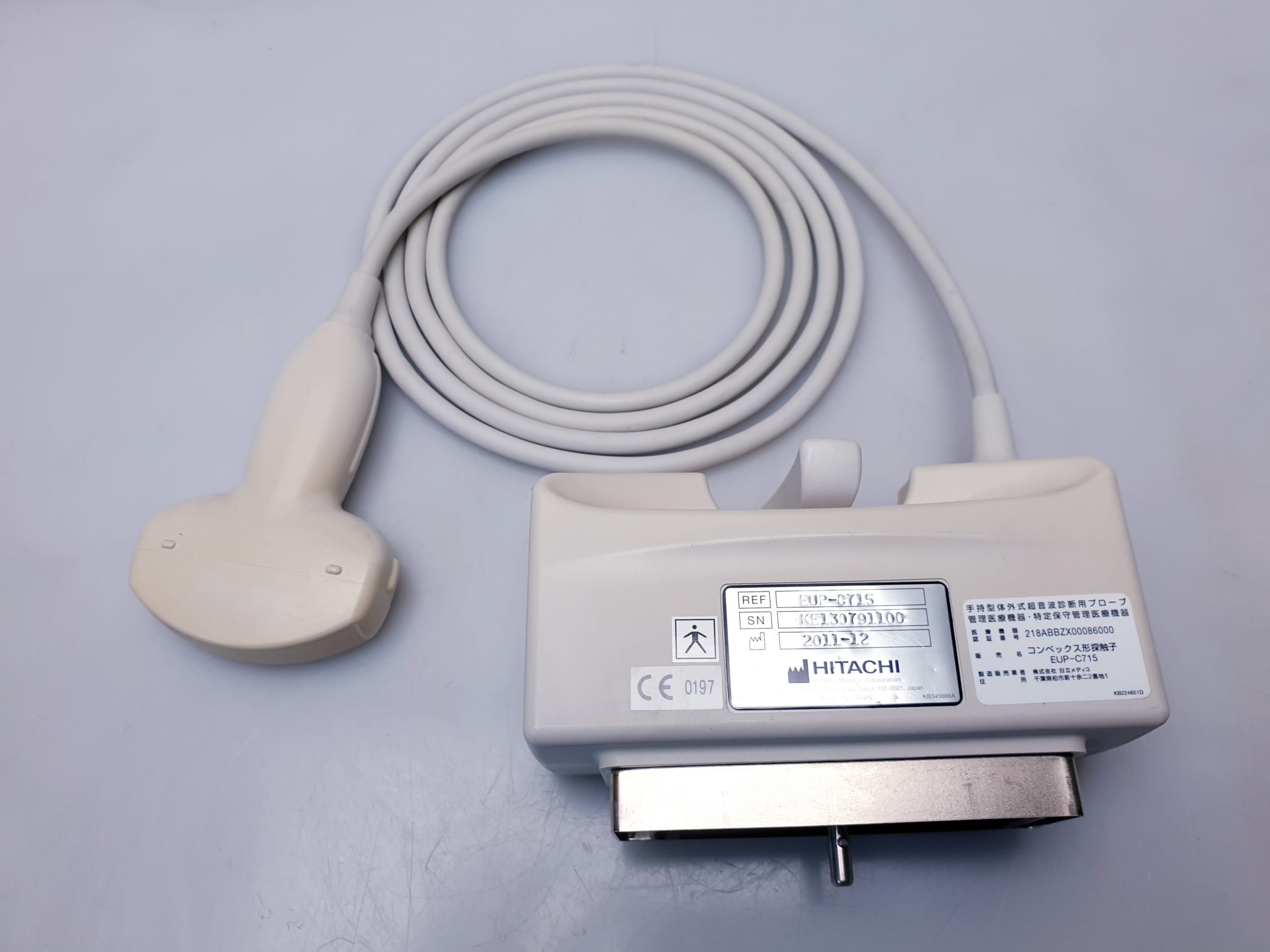 Hitachi EUP-C715 EUPC715 Ultraschall Konvexsonde thumbnail 2