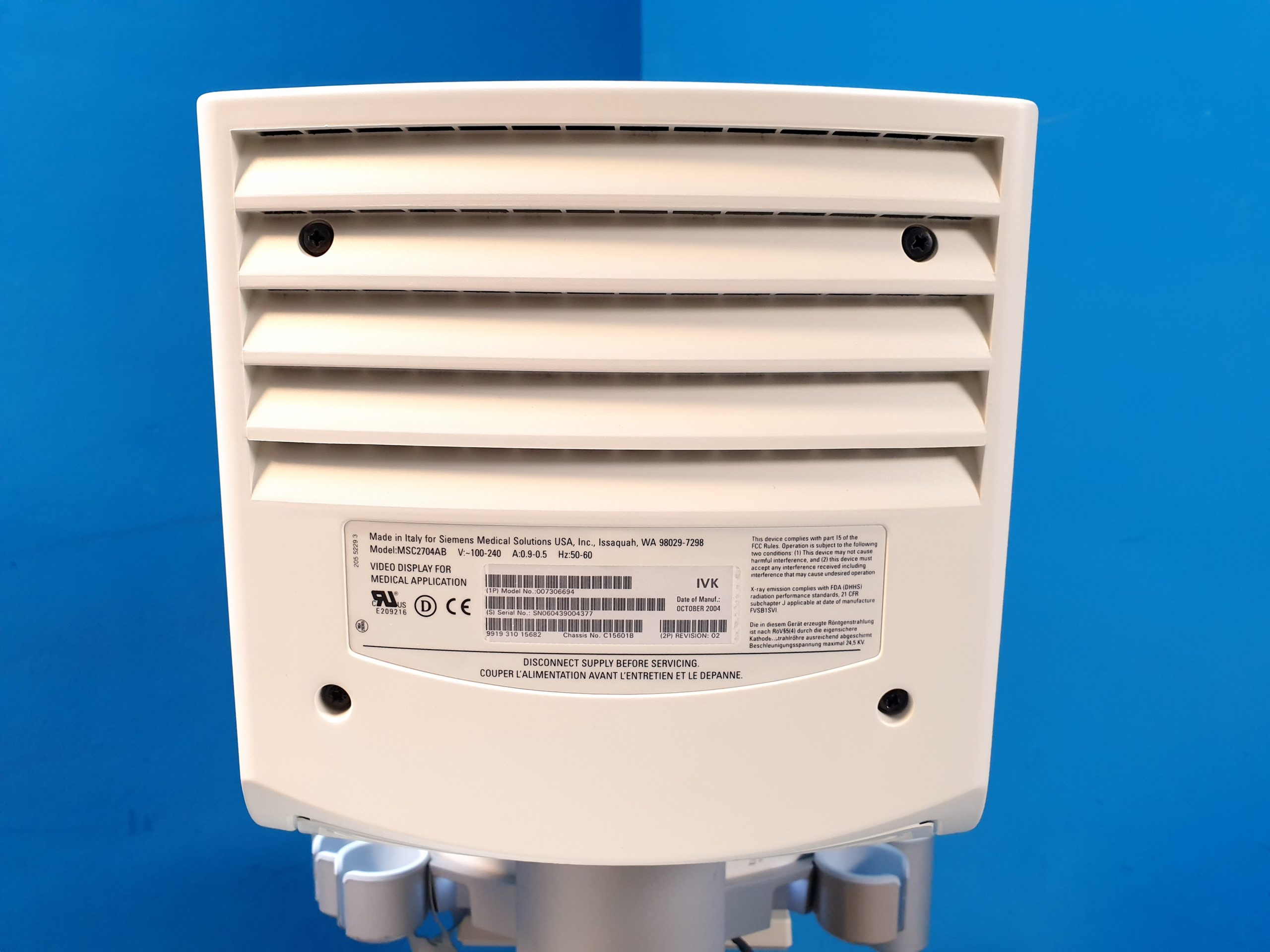 Siemens SONOLINE ANTARES Ultraschallgerät – defekt thumbnail 7