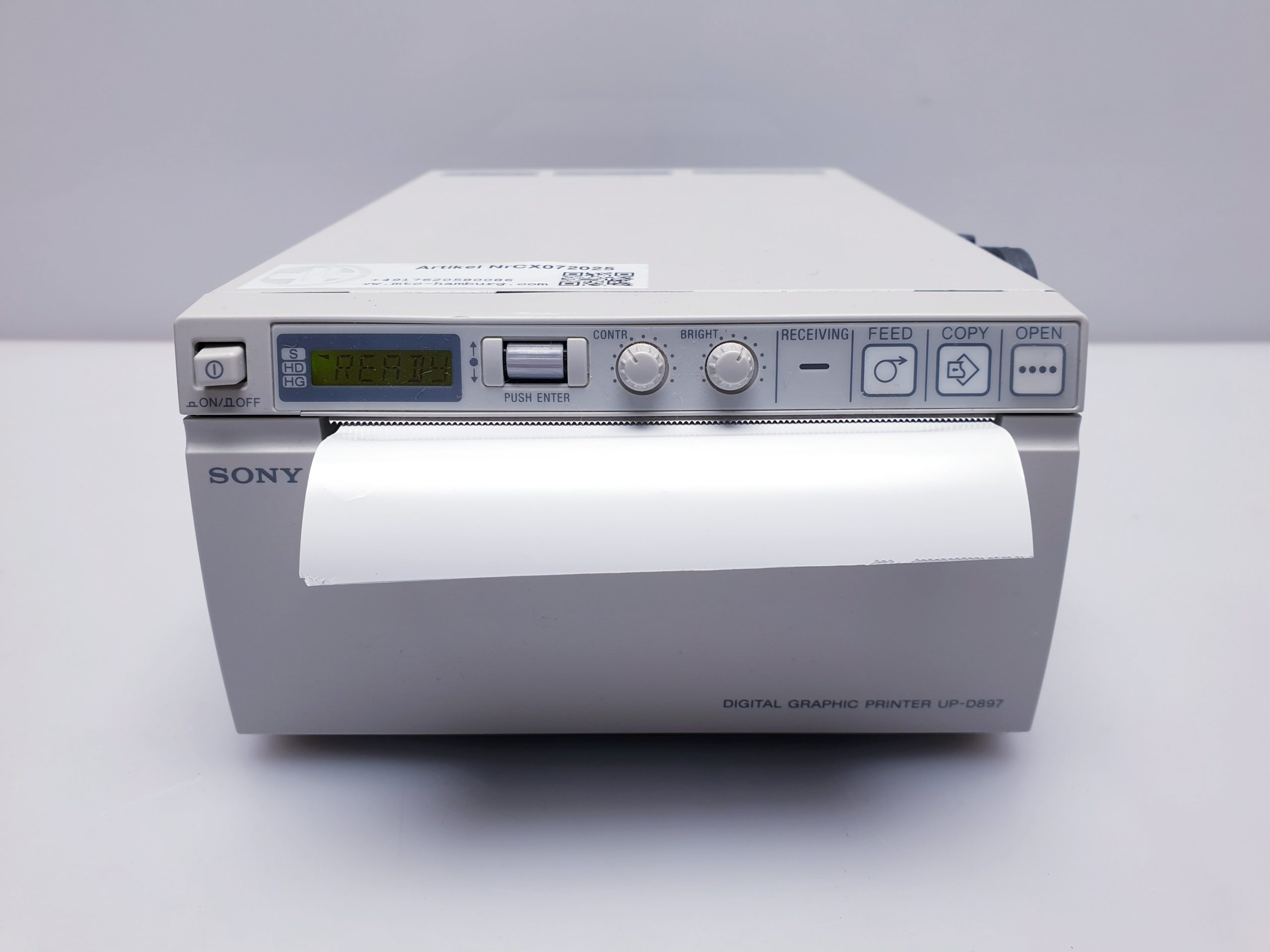 SONY UP-D897 DIGITAL GRAPHIC PRINTER USB -Thermodrucker thumbnail 2