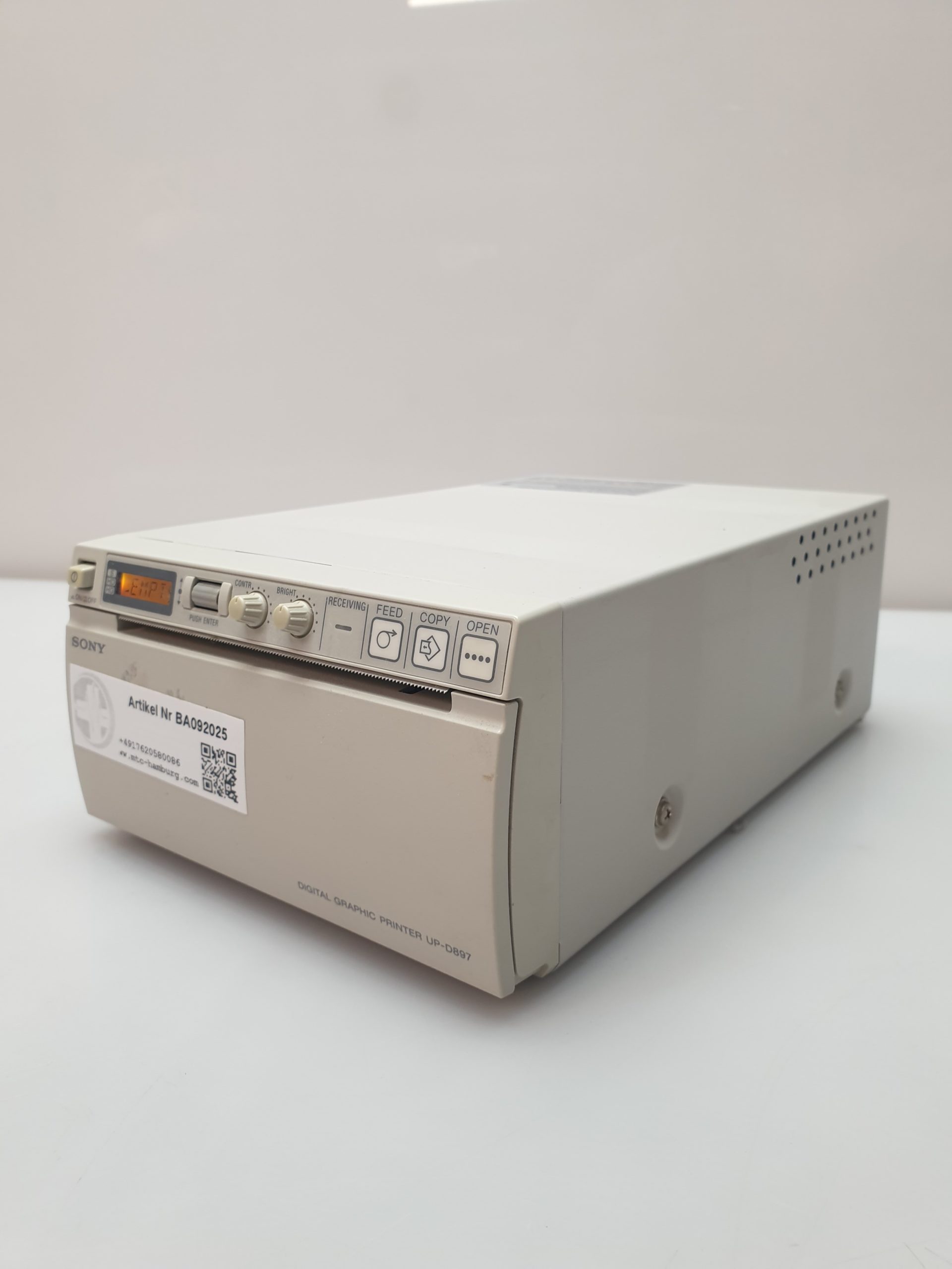 SONY UP-D897 DIGITAL GRAPHIC PRINTER USB -Thermodrucker thumbnail 10