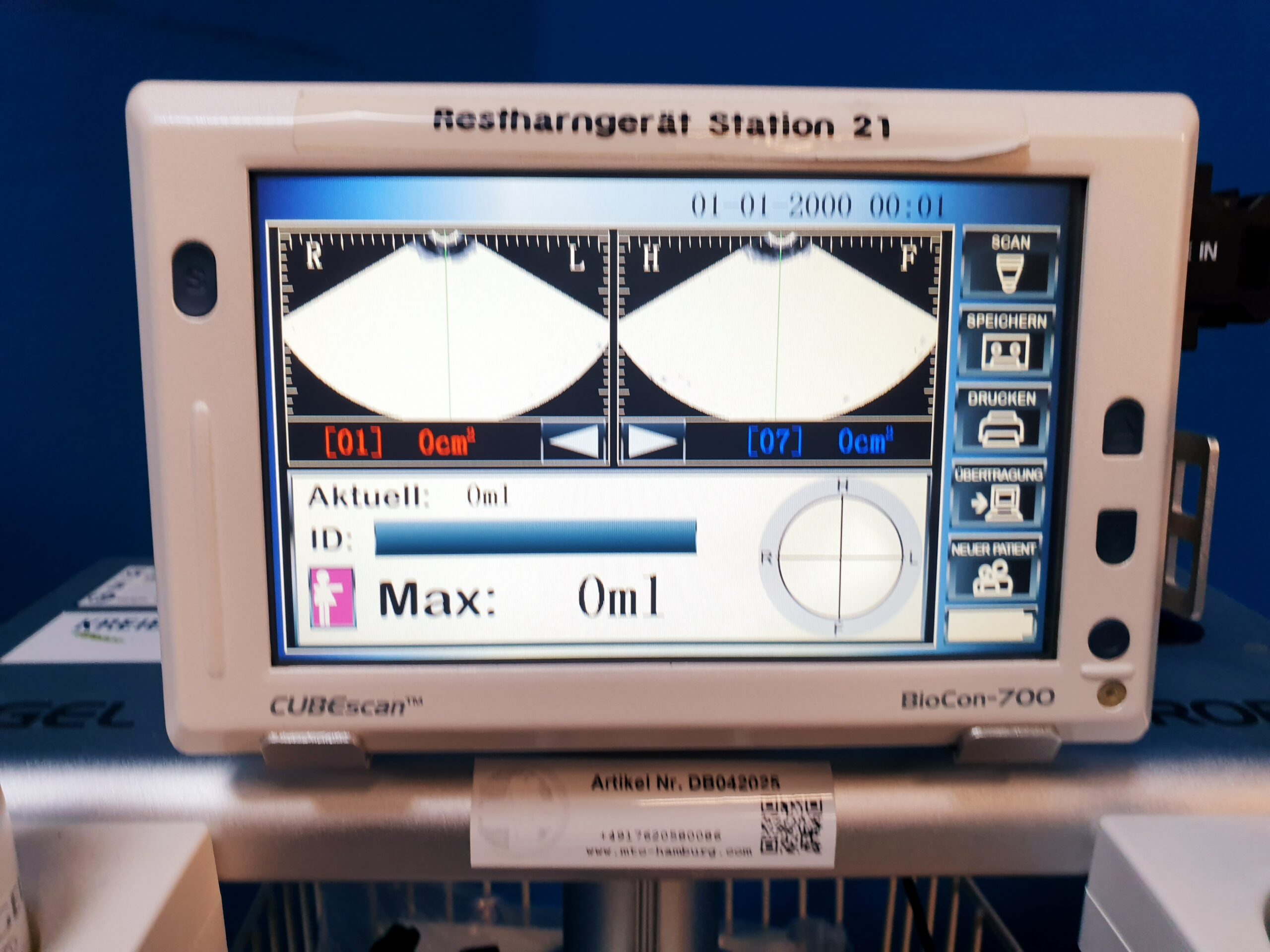 BioCon® 700 Ultrasonic Bladder Scanner thumbnail 6