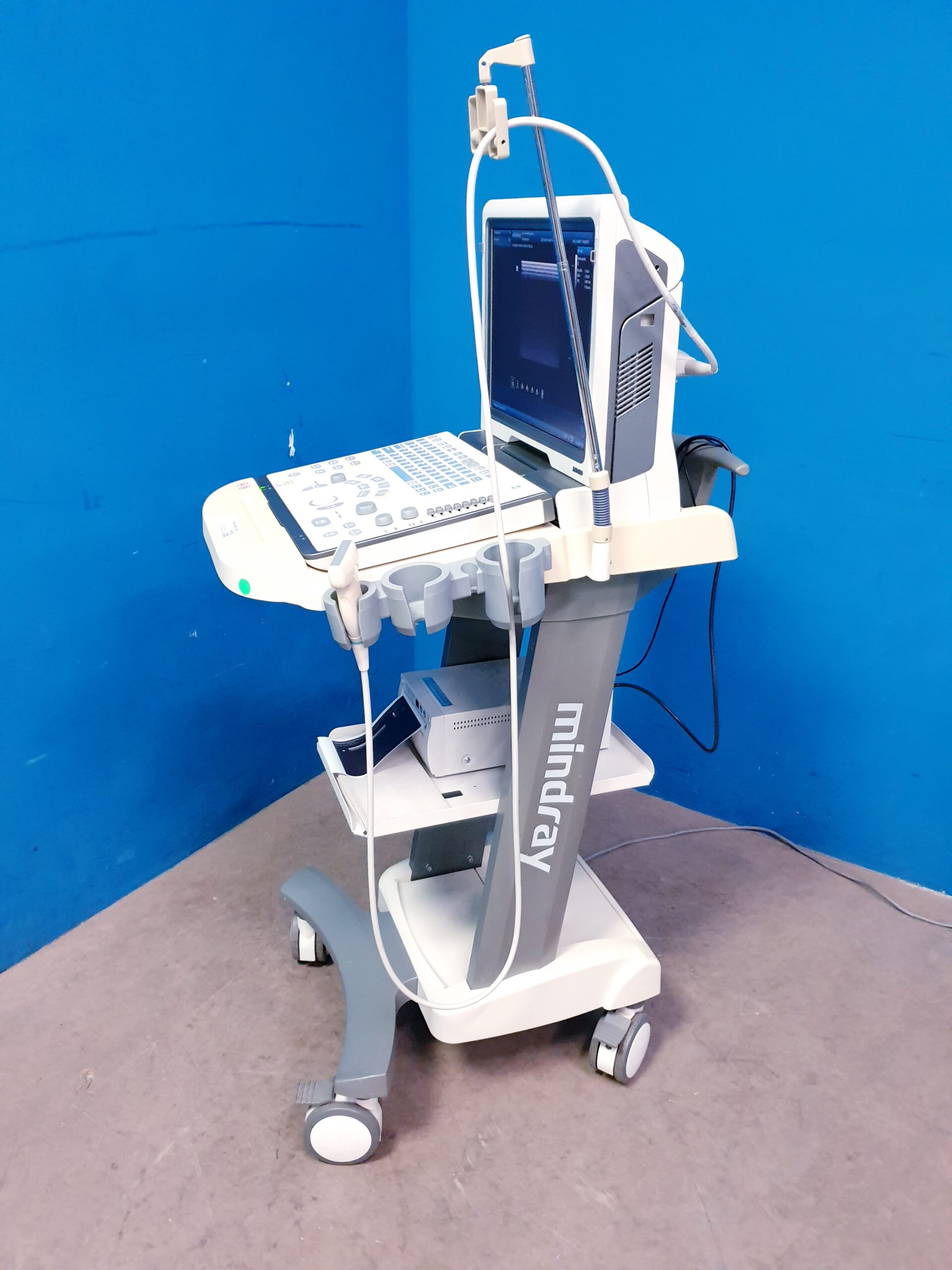 Mindray DP-50 DP50 mit 75L53EA Linear Sonde – auf Trolley thumbnail 6