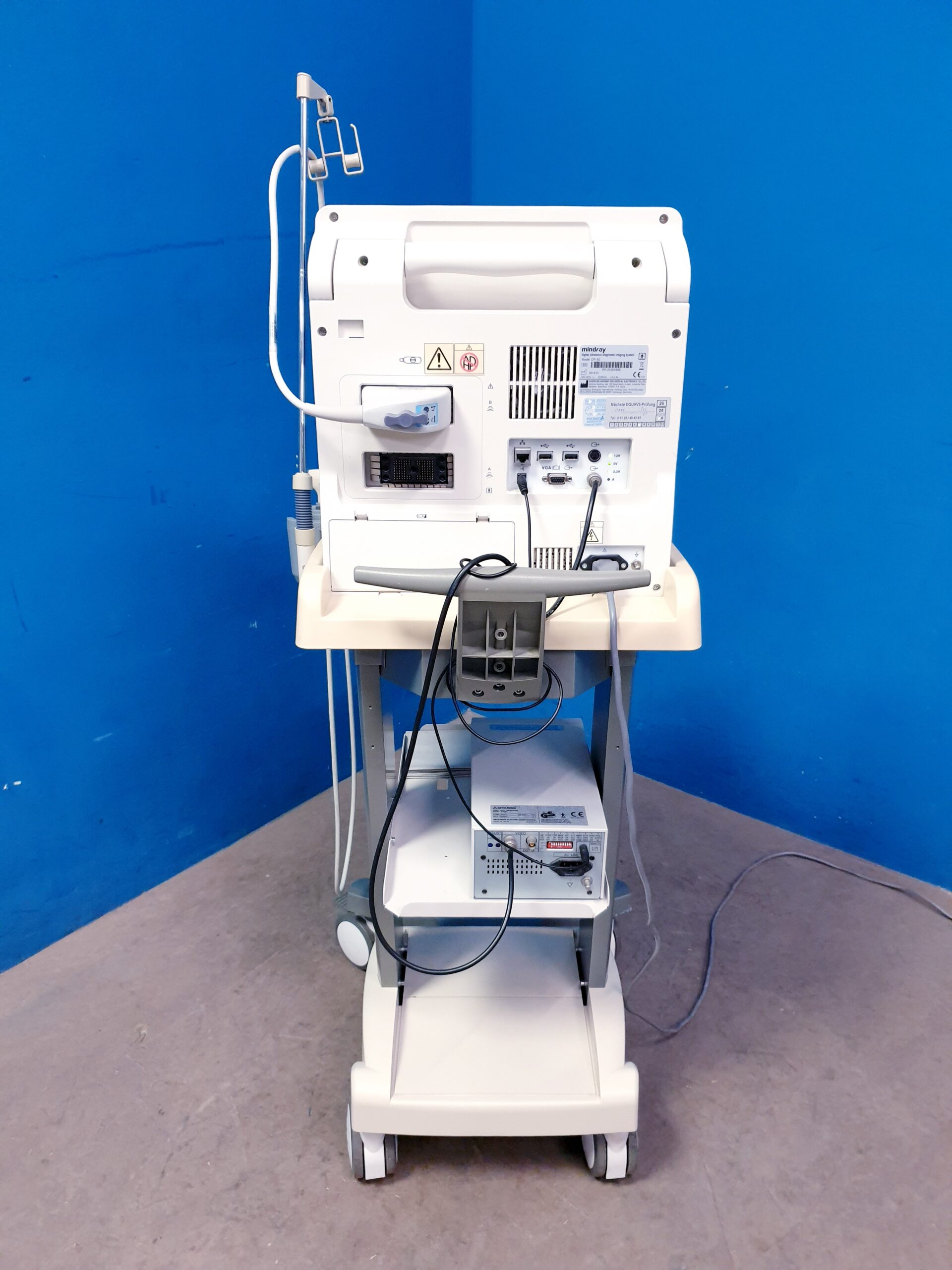 Mindray DP-50 DP50 mit 75L53EA Linear Sonde – auf Trolley thumbnail 7