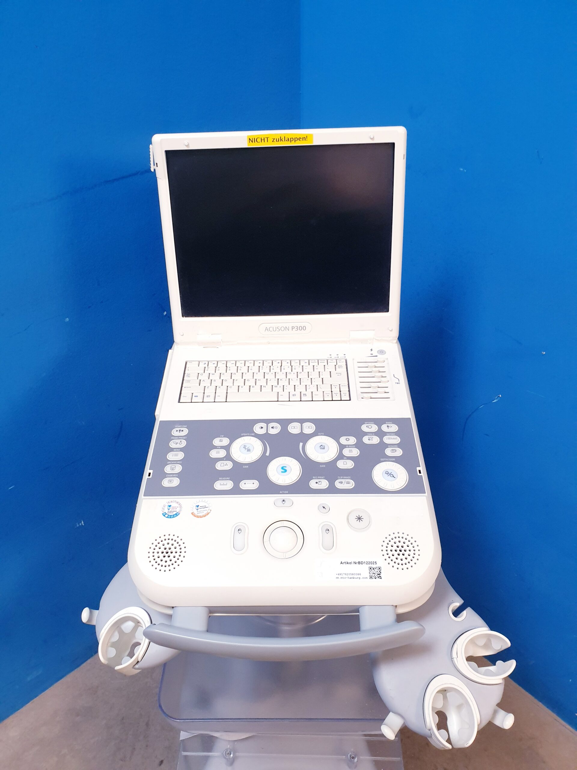 Siemens Acuson P300 P 300 Defekt – Ohne Sonden thumbnail 4