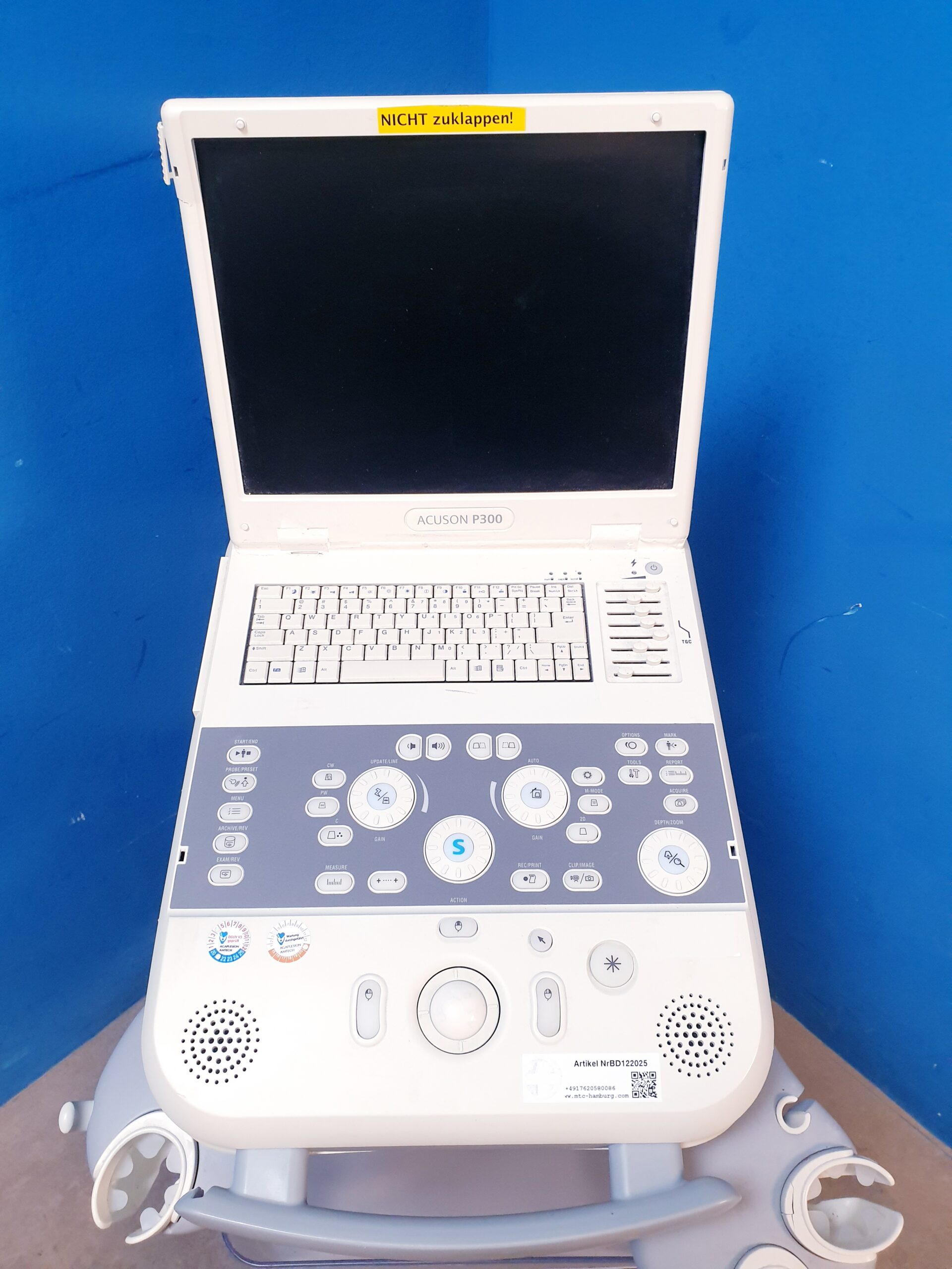 Siemens Acuson P300 P 300 Defekt – Ohne Sonden thumbnail 5