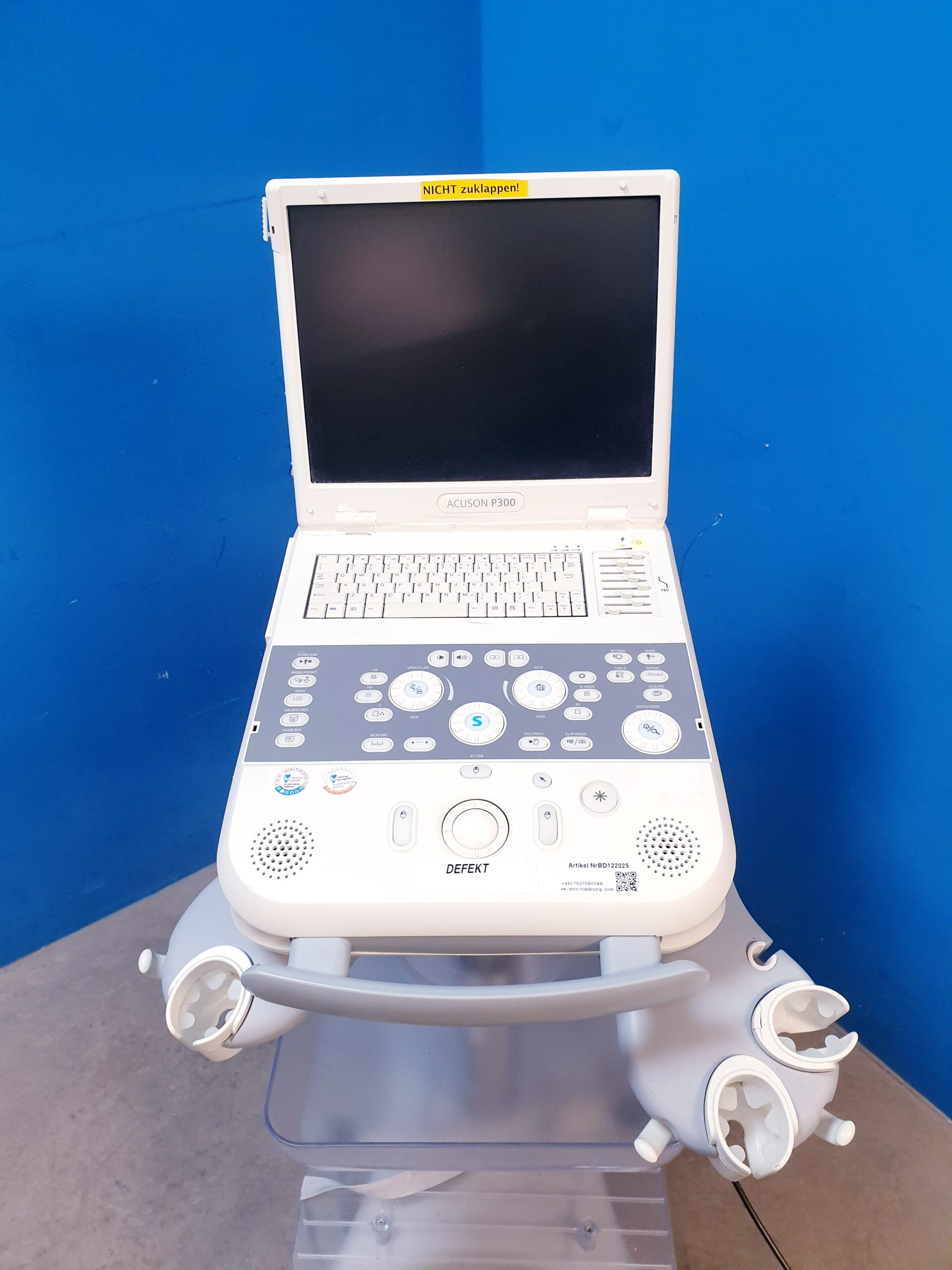 Siemens Acuson P300 P 300 Defekt – Ohne Sonden thumbnail 16