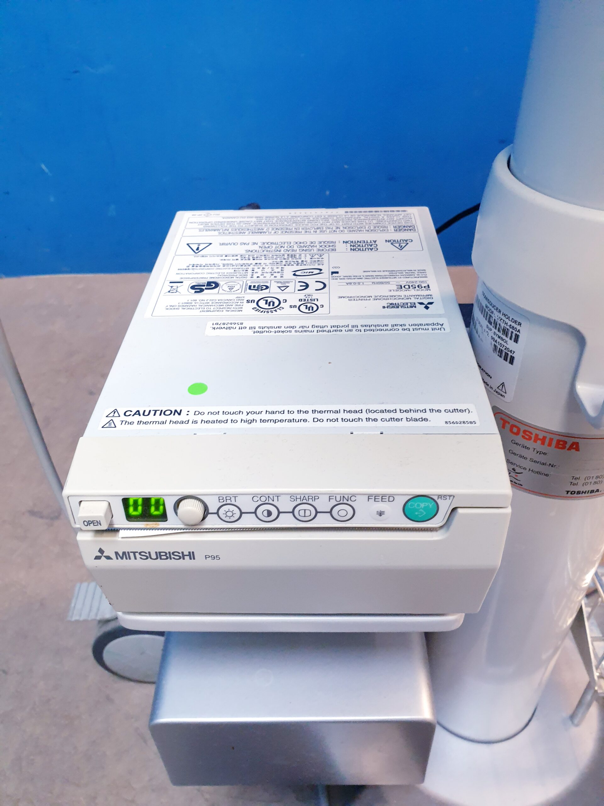 Toshiba Viamo UPS-640A PLT-704AT + PVT-375ST – Doppler thumbnail 6
