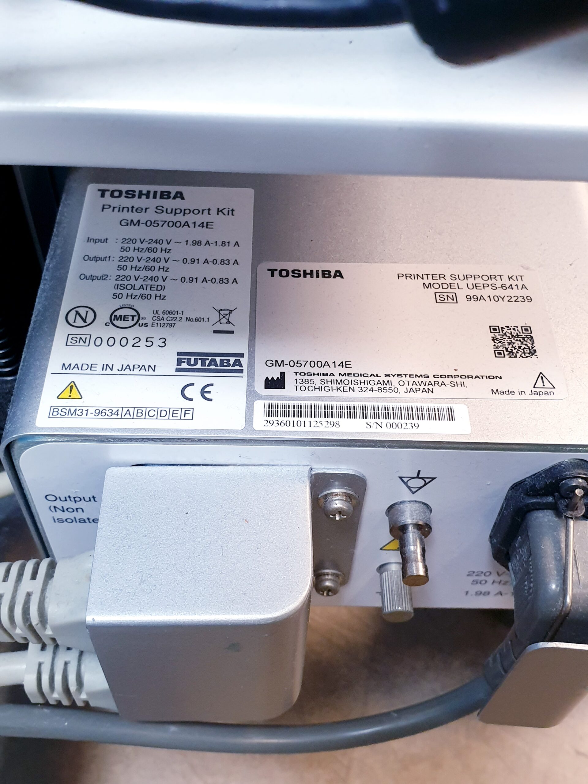 Toshiba Viamo UPS-640A PLT-704AT + PVT-375ST – Doppler thumbnail 15