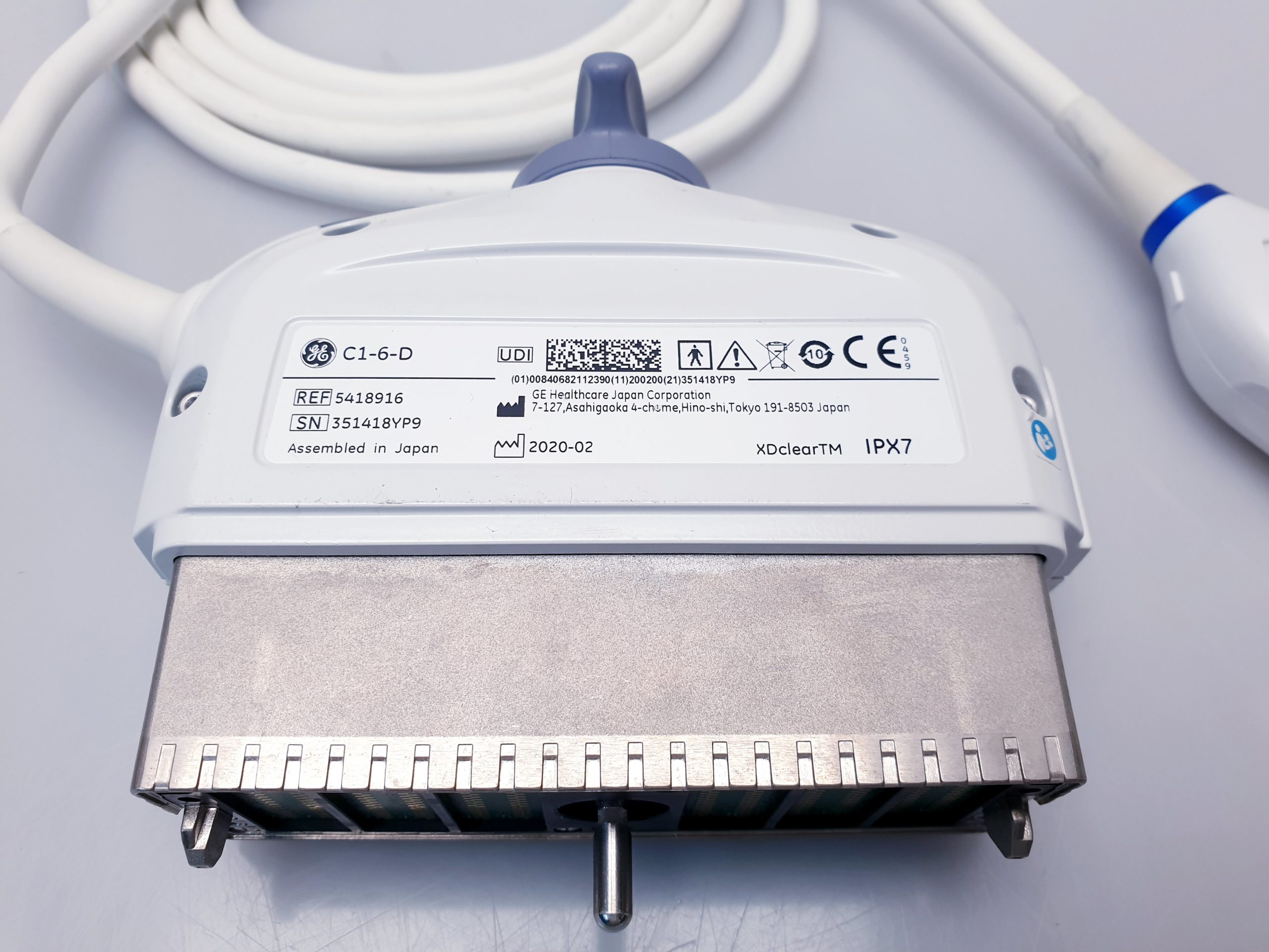 GE Healthcare C1-6-D Ultraschallsonde Konvex Wandler thumbnail 9