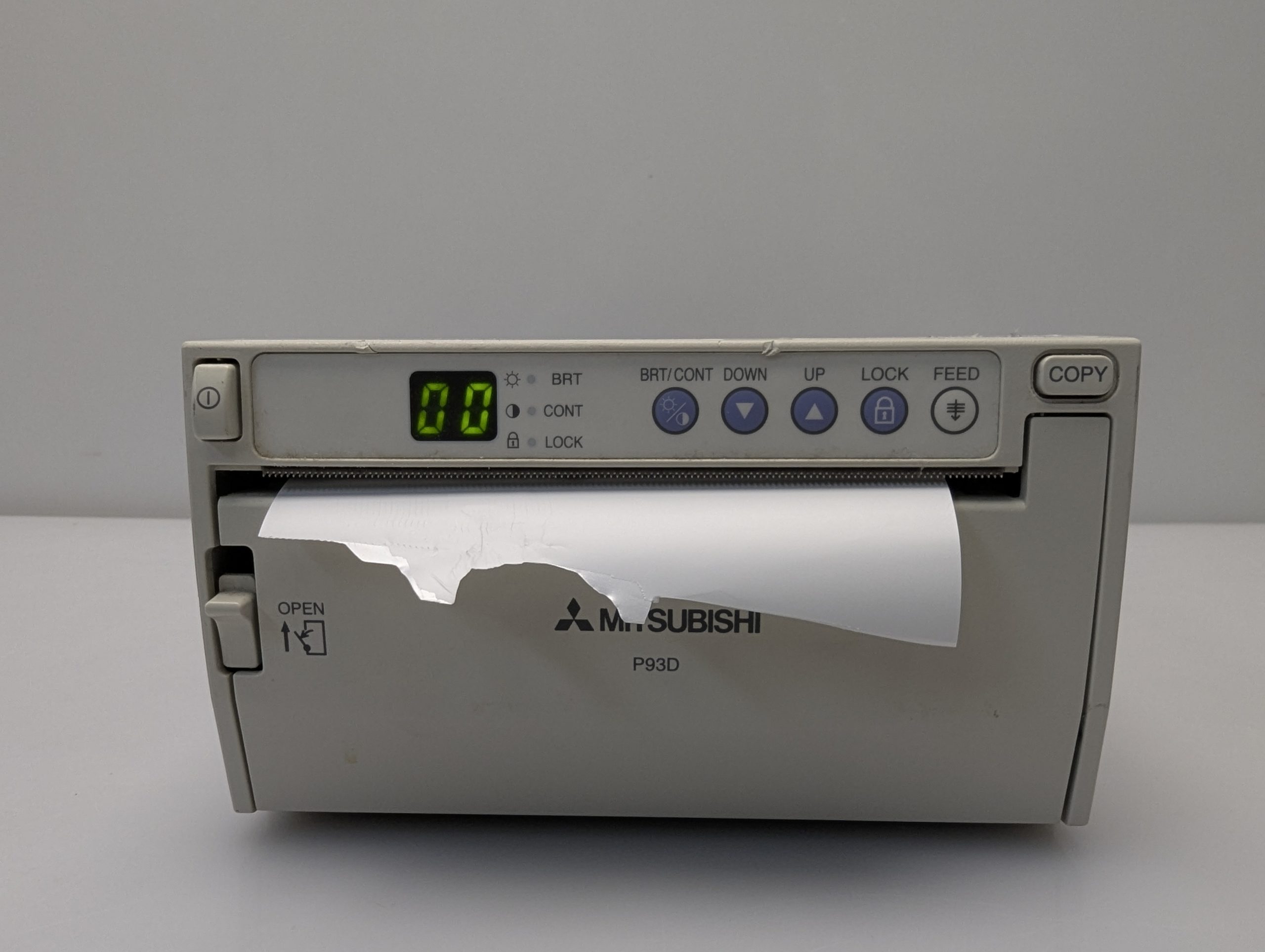 Mitsubishi P93 p 93 Printer Drucker thumbnail 2