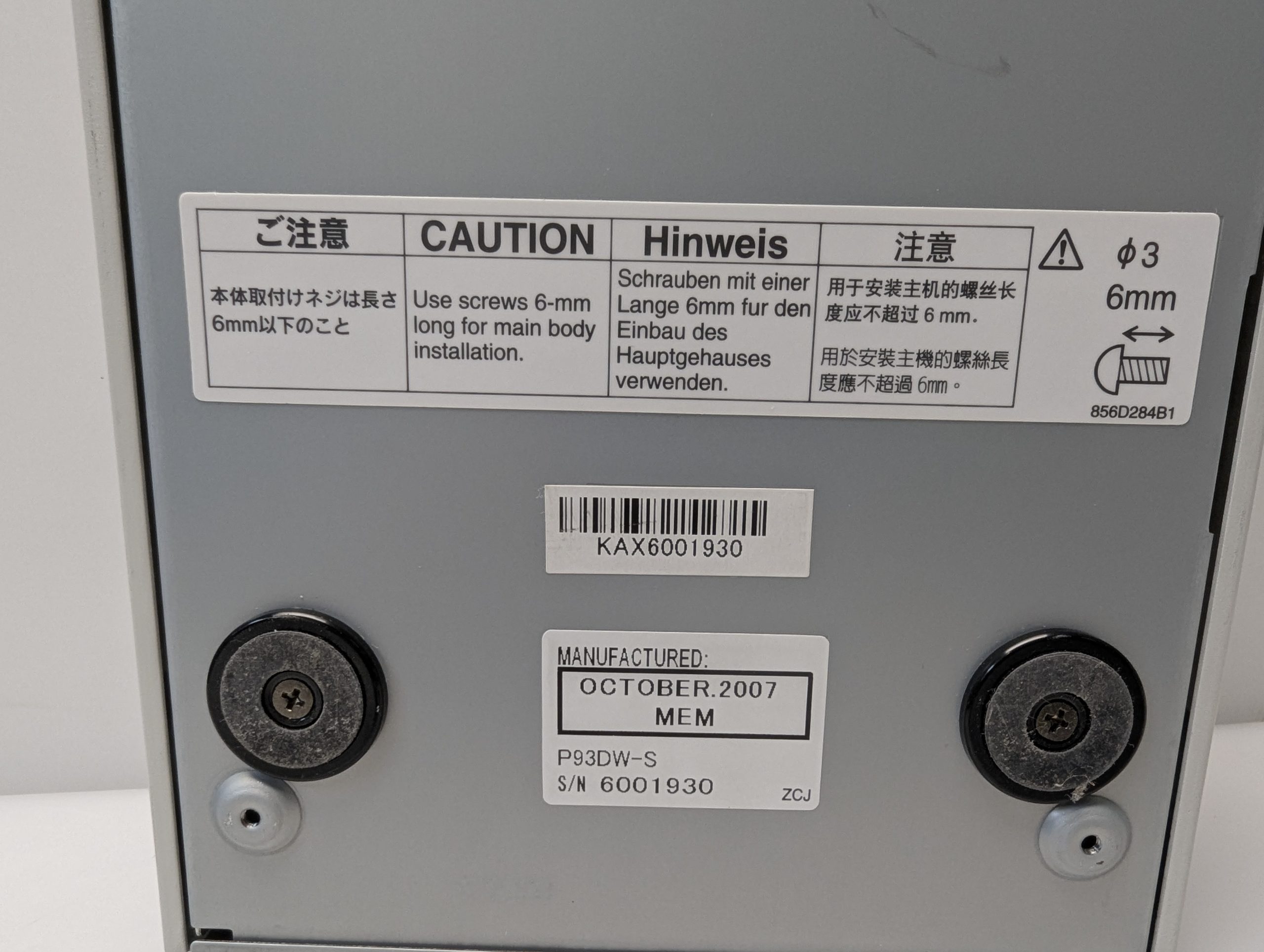Mitsubishi P93 p 93 Printer Drucker thumbnail 5