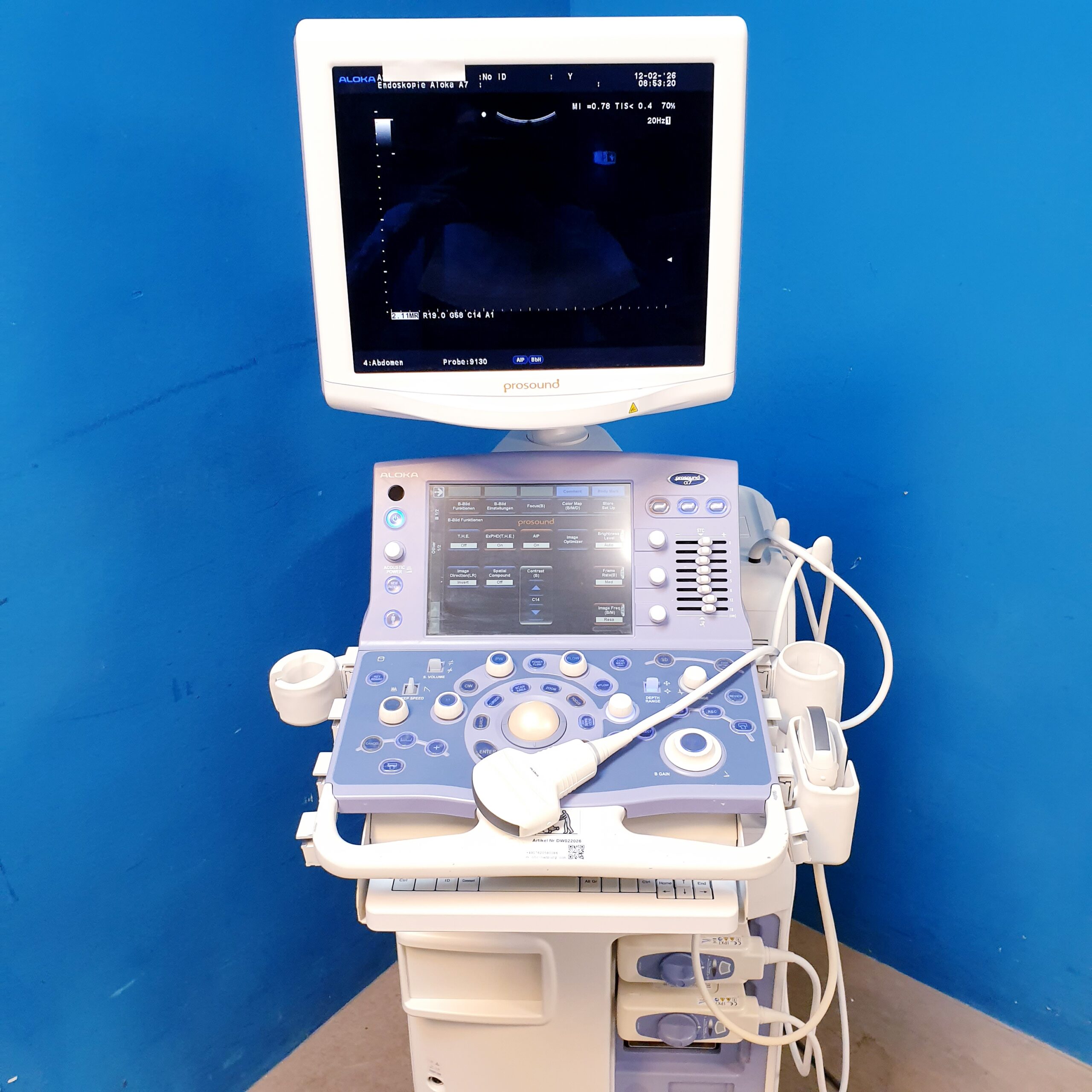 Aloka UST-9130 Ultraschallsonde thumbnail 8