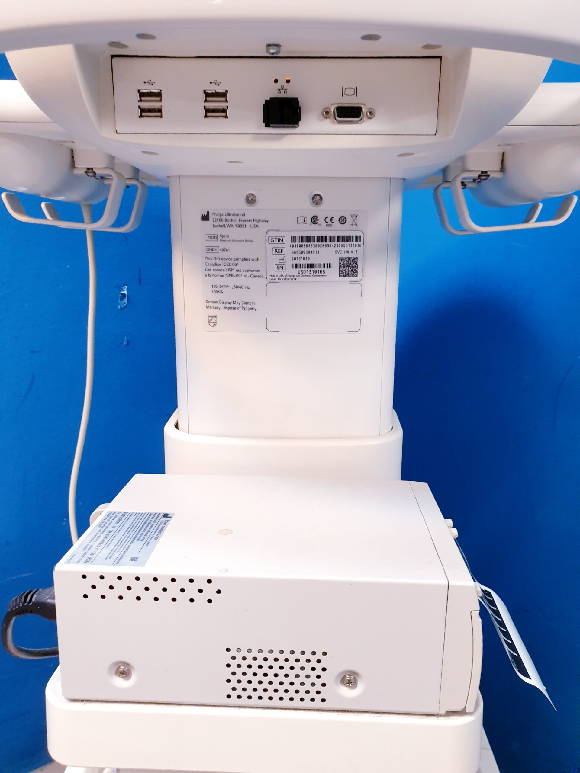Philips Sparq Farbdoppler + L12-4 Linear Sonde thumbnail 12