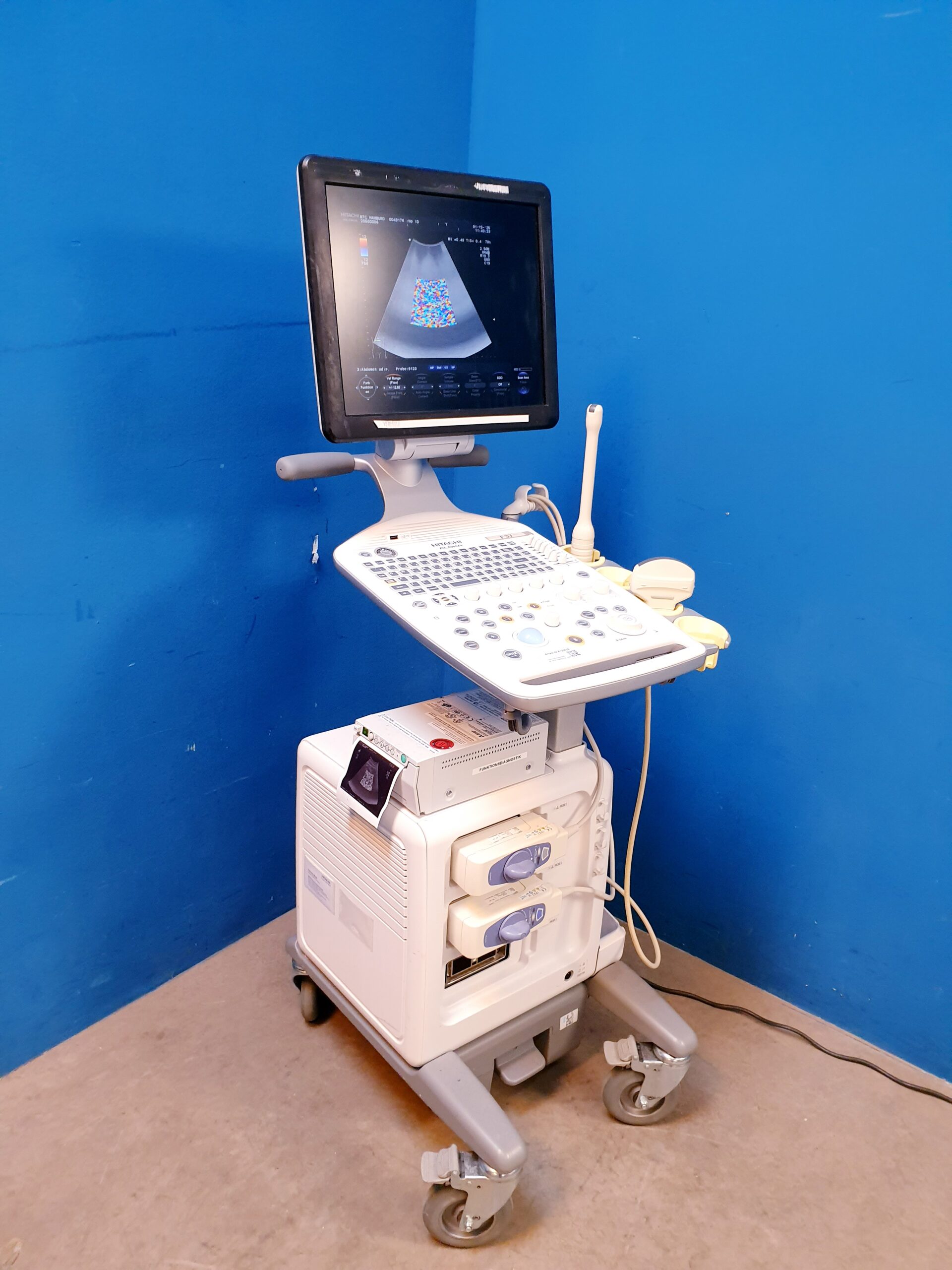 Hitachi Aloka F37 – F 37 + UST-9123 + UST-9124 Ultraschallsystem thumbnail 12