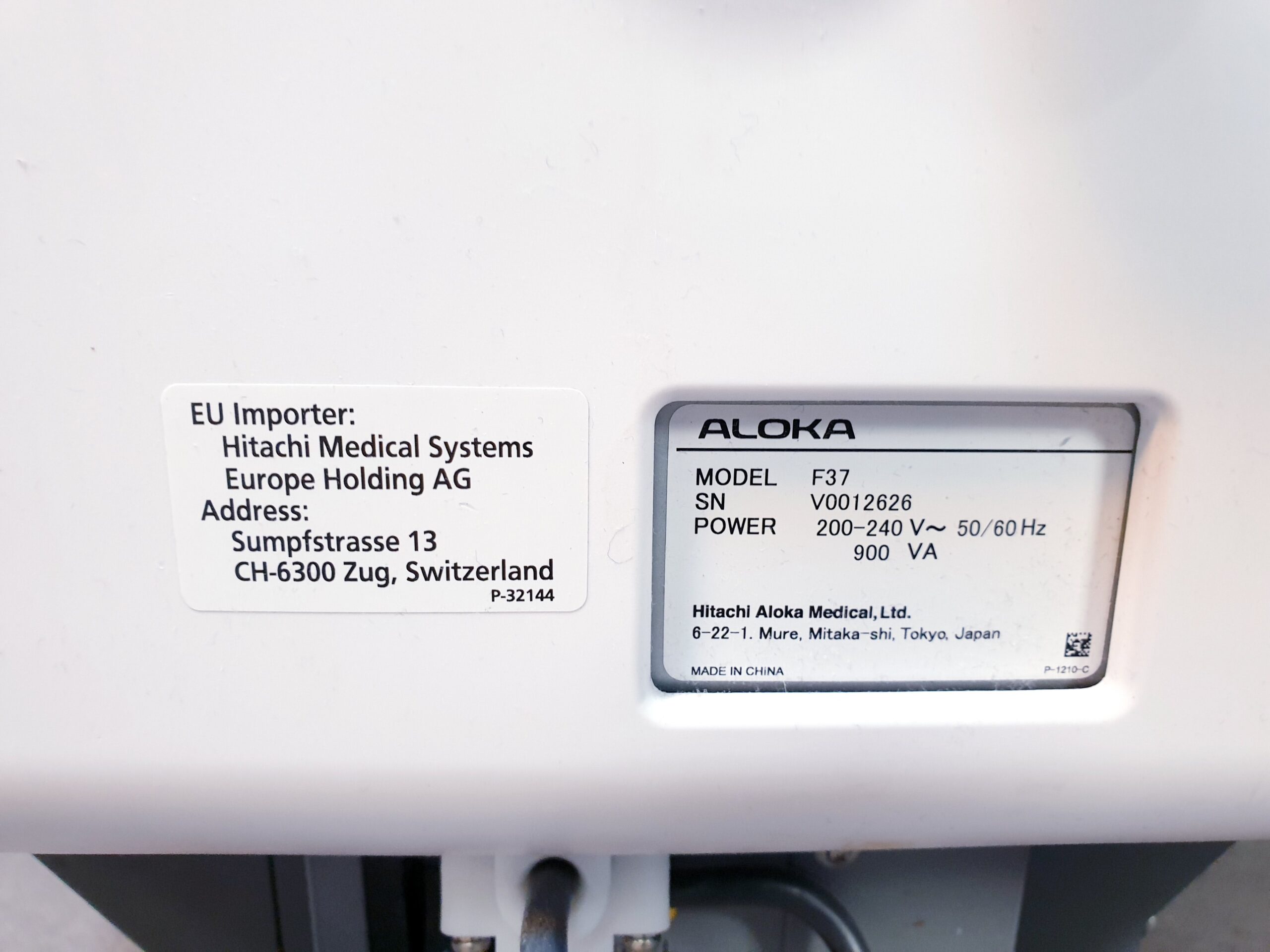 Hitachi Aloka F37 – F 37 + UST-9123 + UST-9124 Ultraschallsystem thumbnail 20