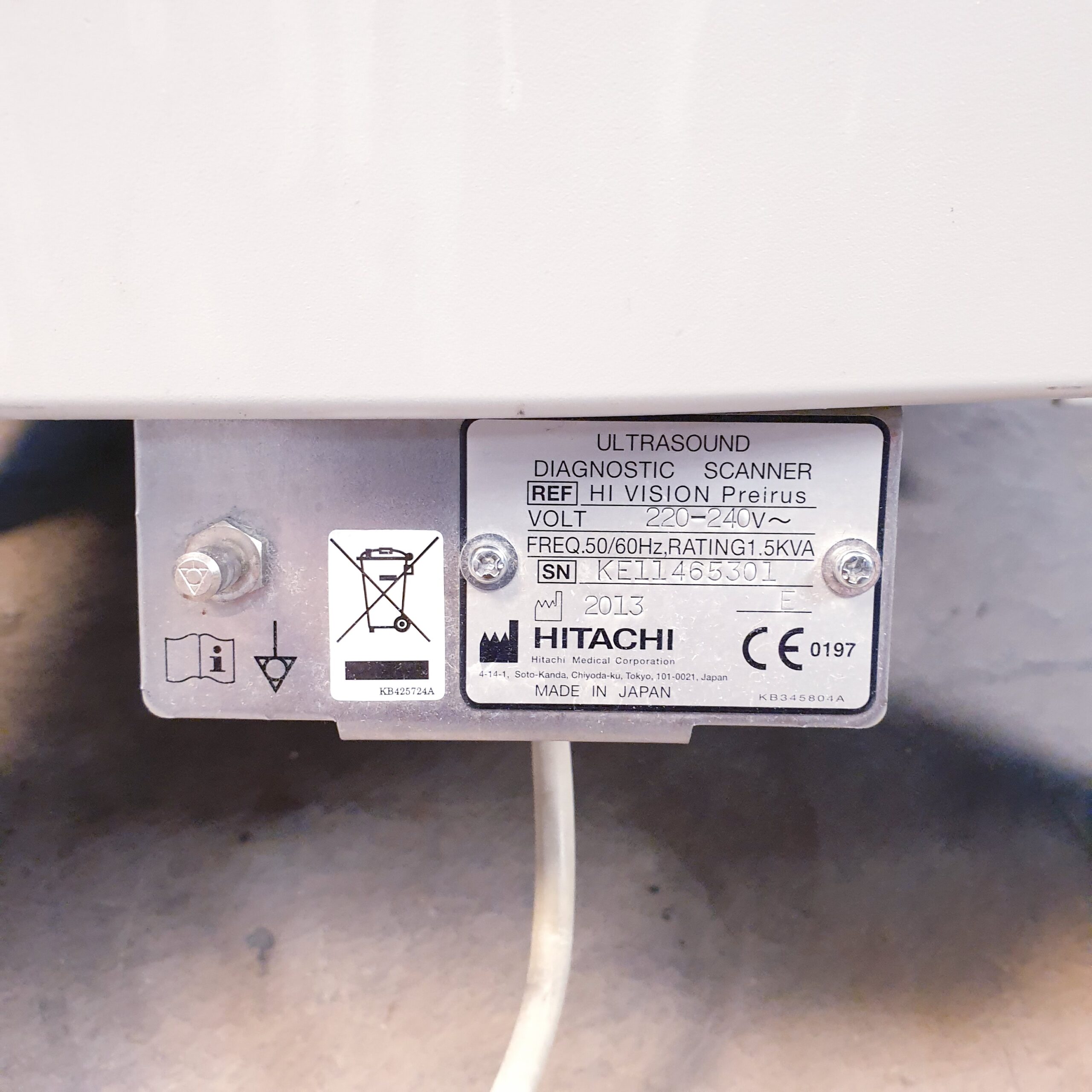 Hitachi Preirus – Ultraschallgerät – Defekt thumbnail 12