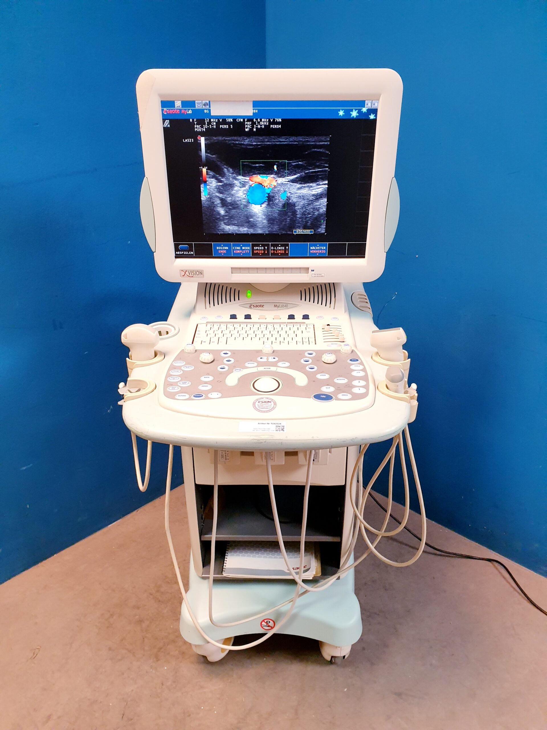 Esaote Mylab 40 + CA431 + LA523 + PA230 fARBDOPPLER – 2666- E2799 – ep — image 1 of 23