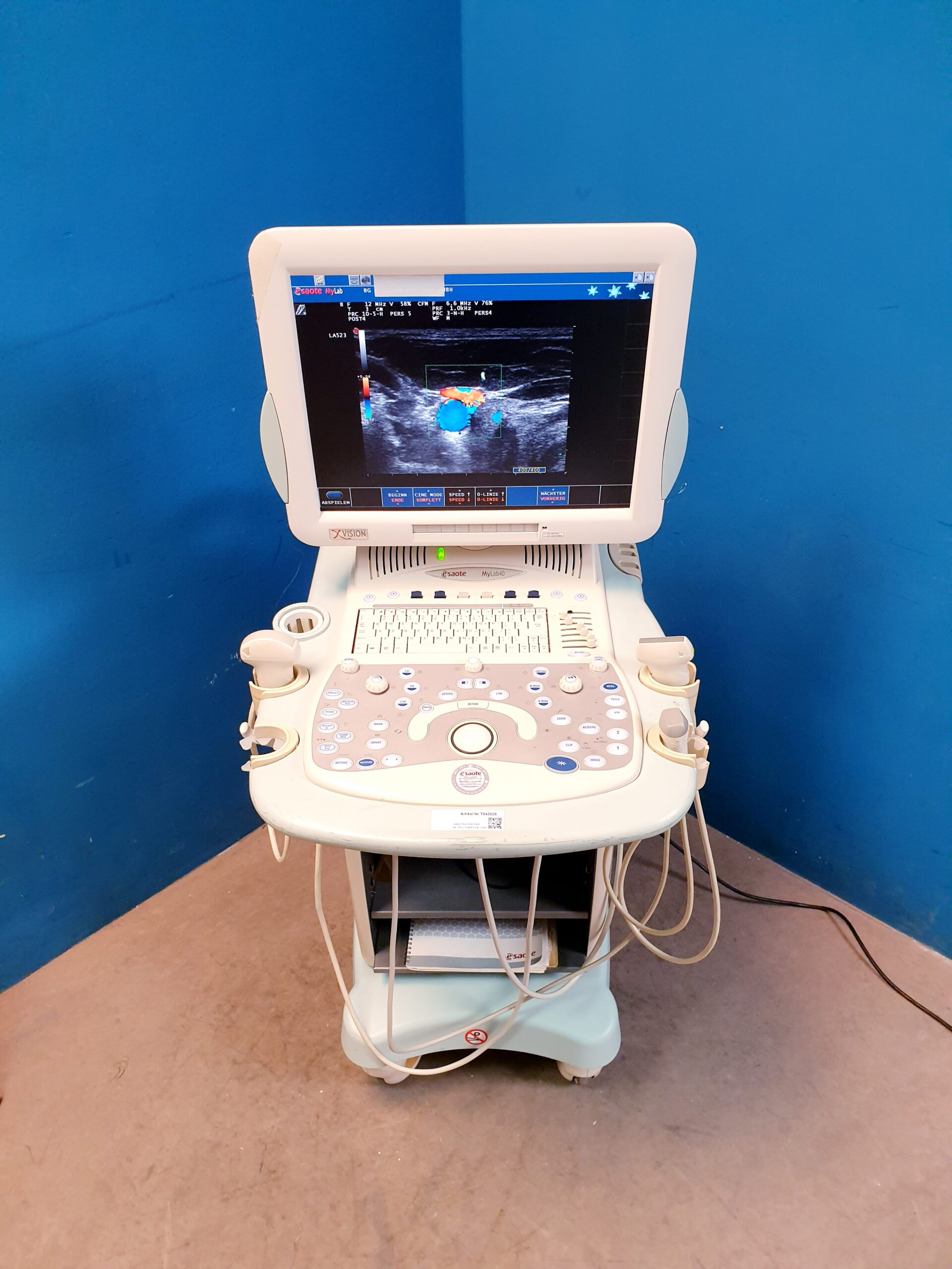 Esaote Mylab 40 + CA431 + LA523 + PA230 fARBDOPPLER – 2666- E2799 – ep thumbnail 2
