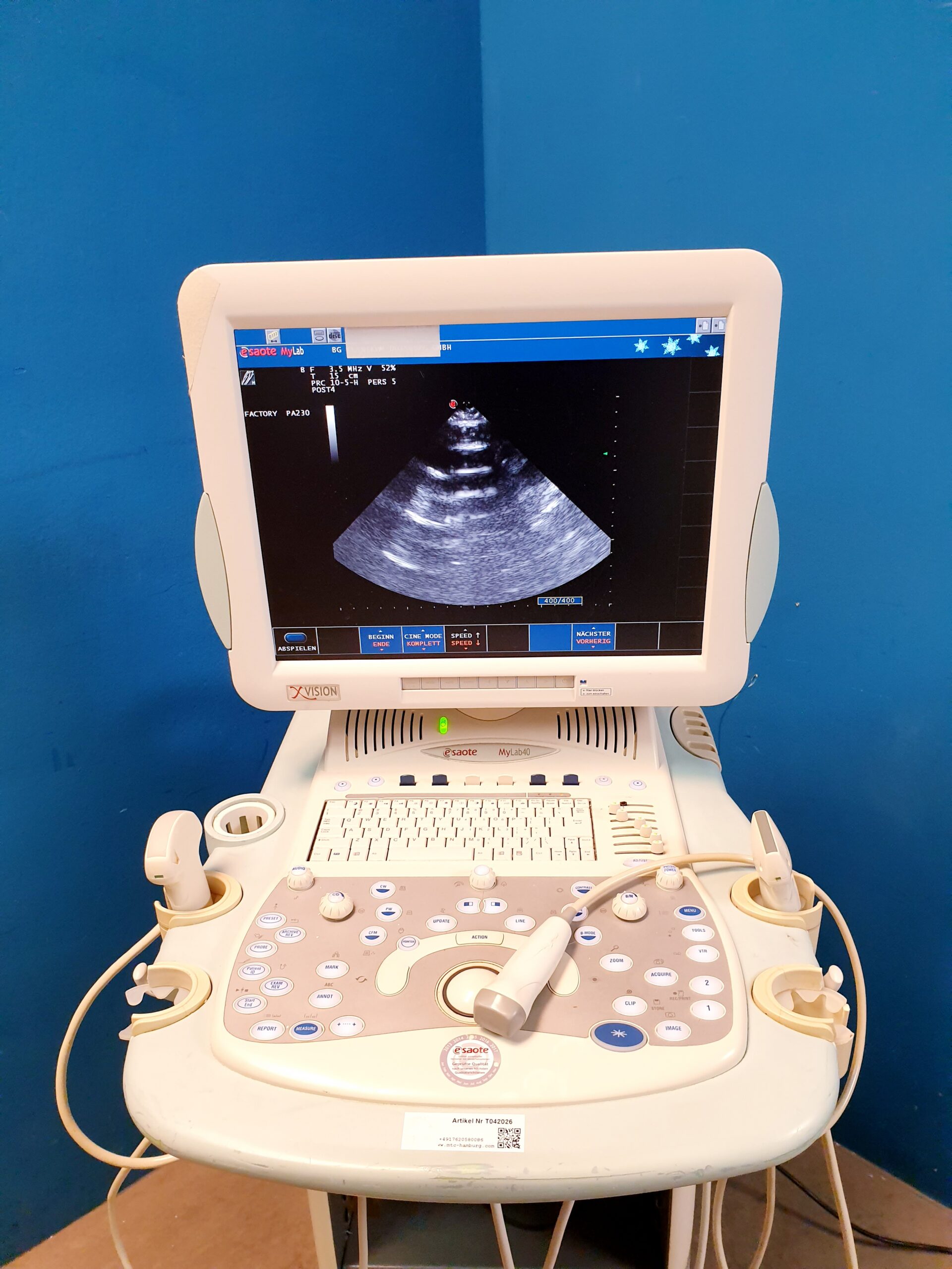 Esaote Mylab 40 + CA431 + LA523 + PA230 fARBDOPPLER – 2666- E2799 – ep thumbnail 12