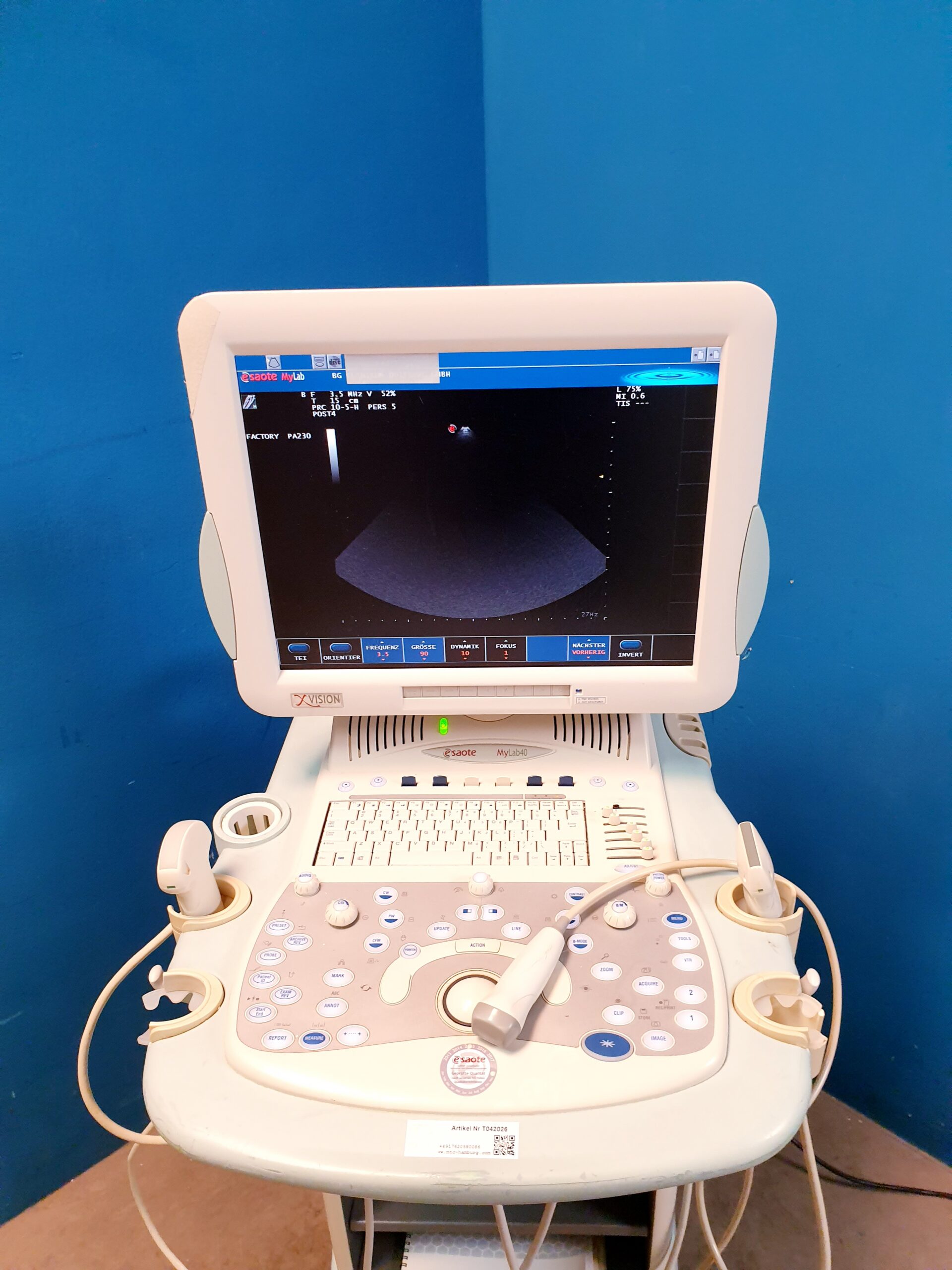 Esaote Mylab 40 + CA431 + LA523 + PA230 fARBDOPPLER – 2666- E2799 – ep thumbnail 14