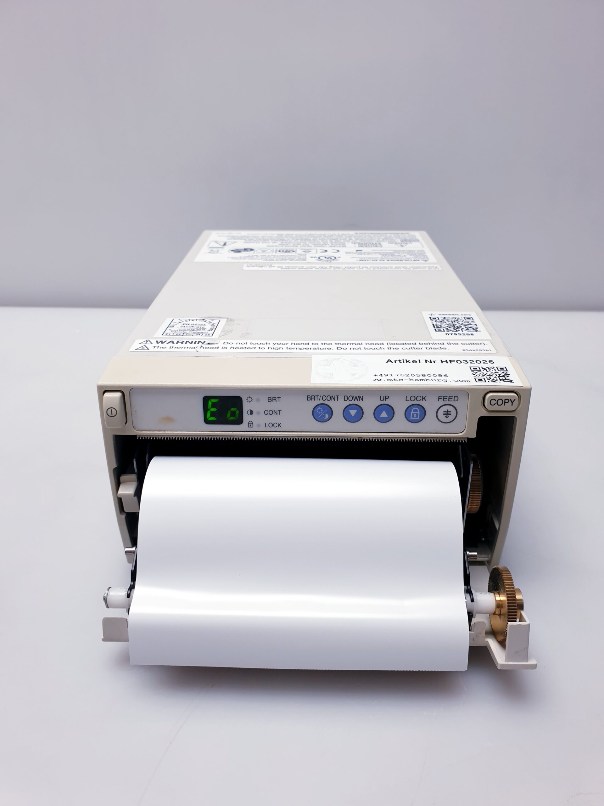 Mitsubishi P93D Ultraschall Videoprinter Thermodrucker thumbnail 4