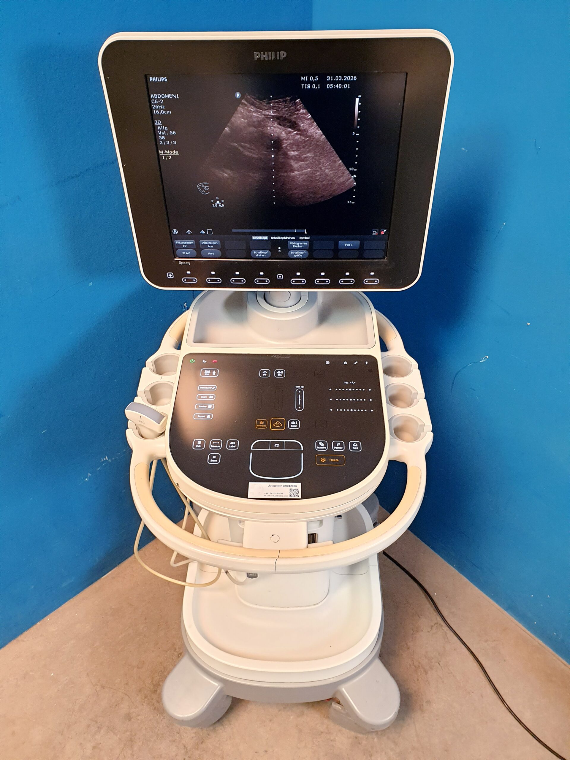 Philips Sparq C6-2 CW- Farbdoppler thumbnail 2