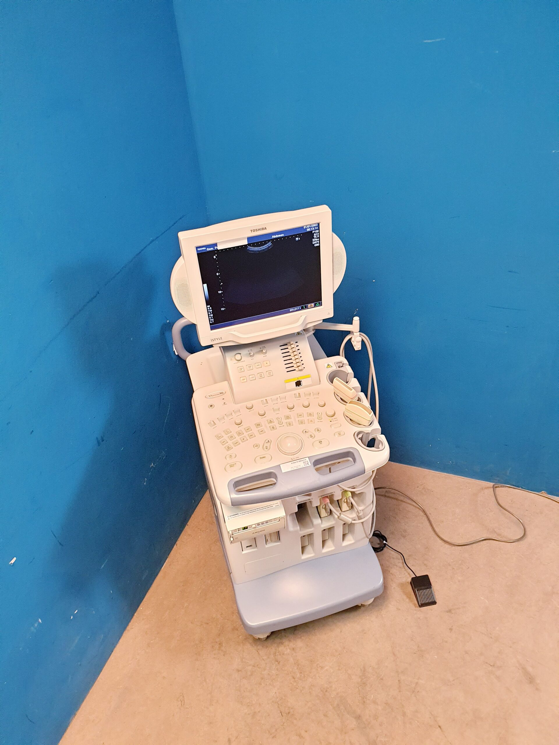 Toshiba Nemio XG SSA-580A – PVM-375AT – PLM-805AT – Farbdoppler Doppler thumbnail 14