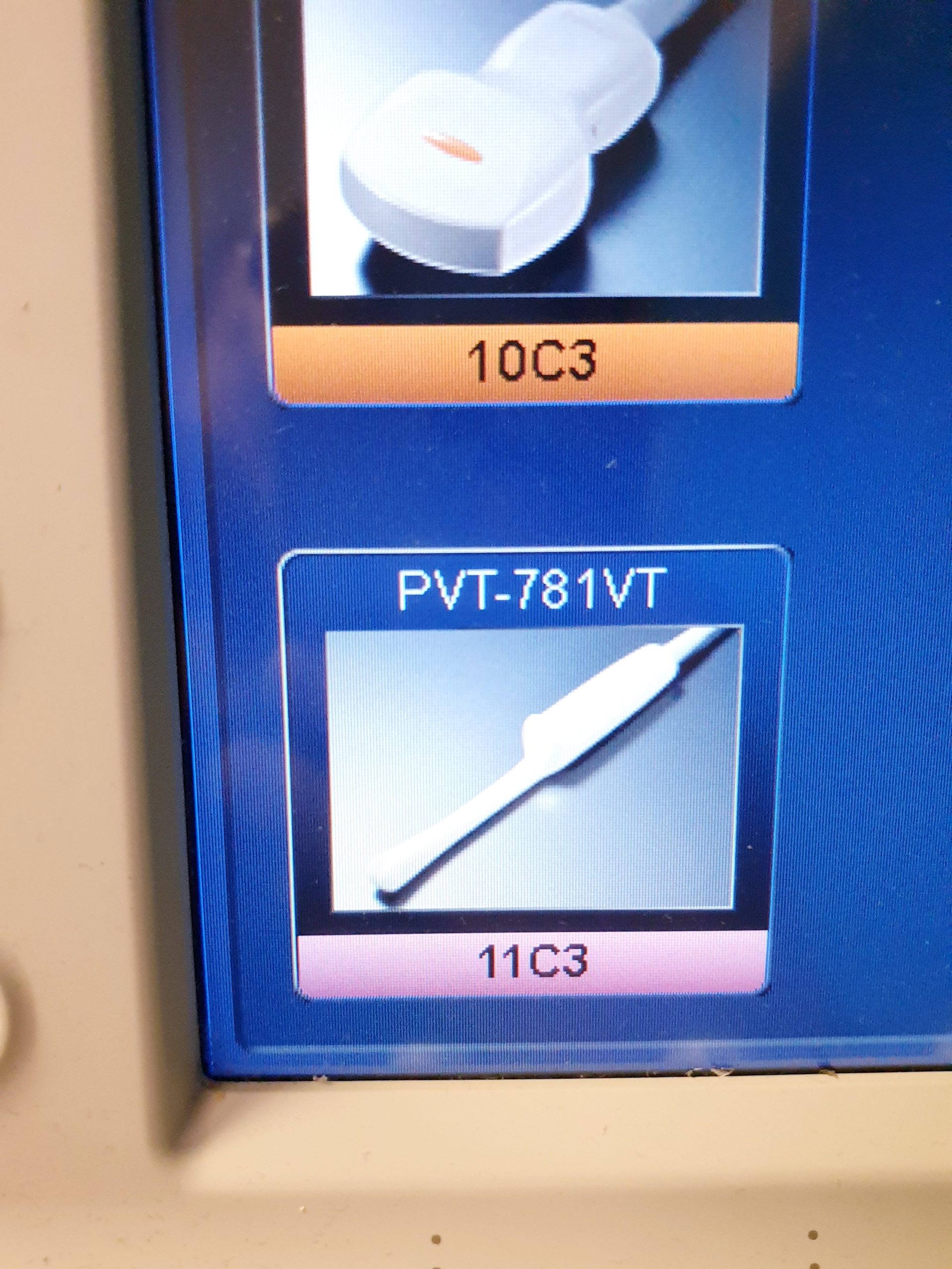 Toshiba 11C3 PVT-781VT Vaginal Endovaginal Sonde thumbnail 3