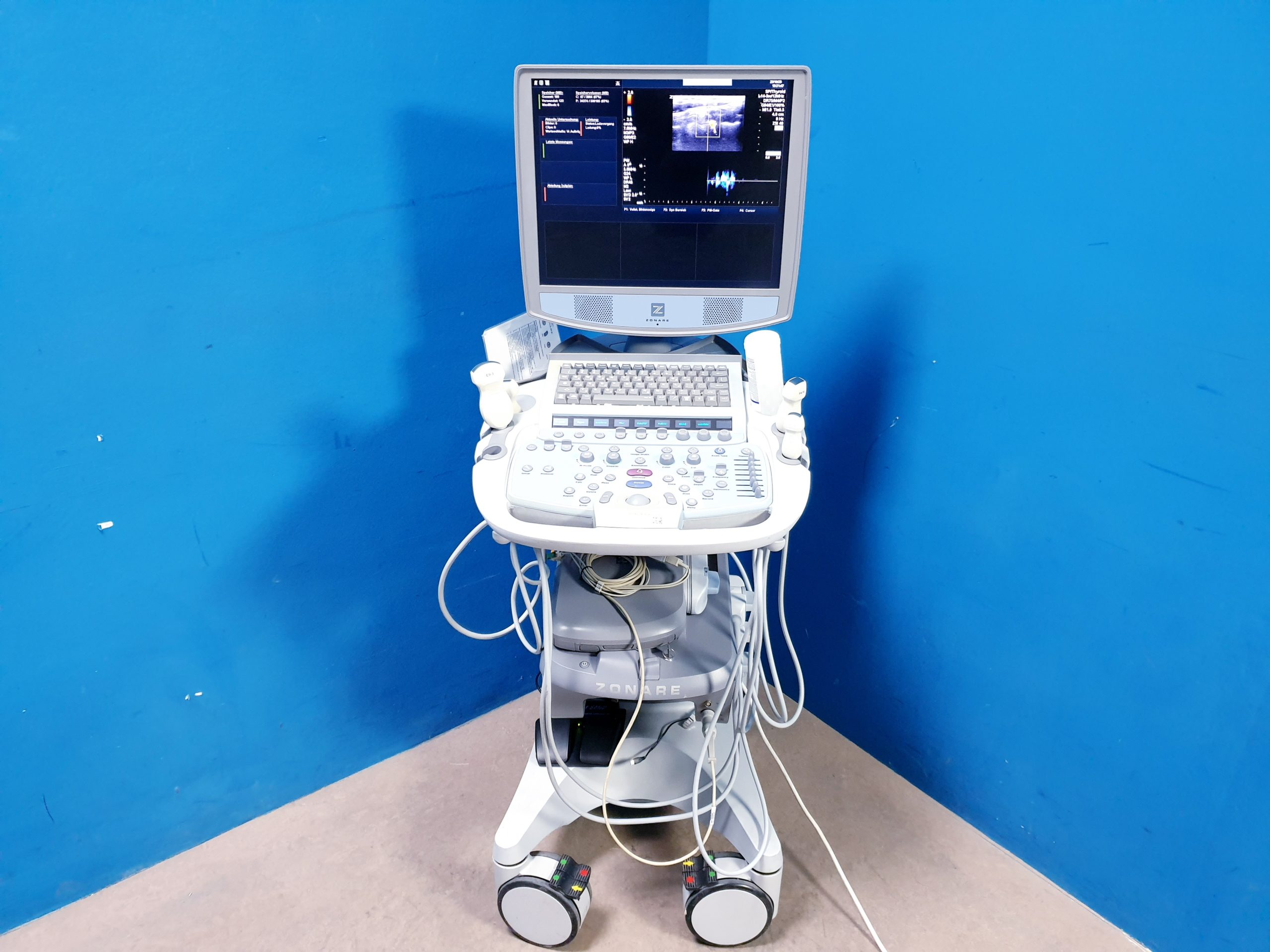Zonare – Doppler Farbdoppler Ultraschallsystem 3 Sonden L14-5w + C9-3 + C10-3 thumbnail 5