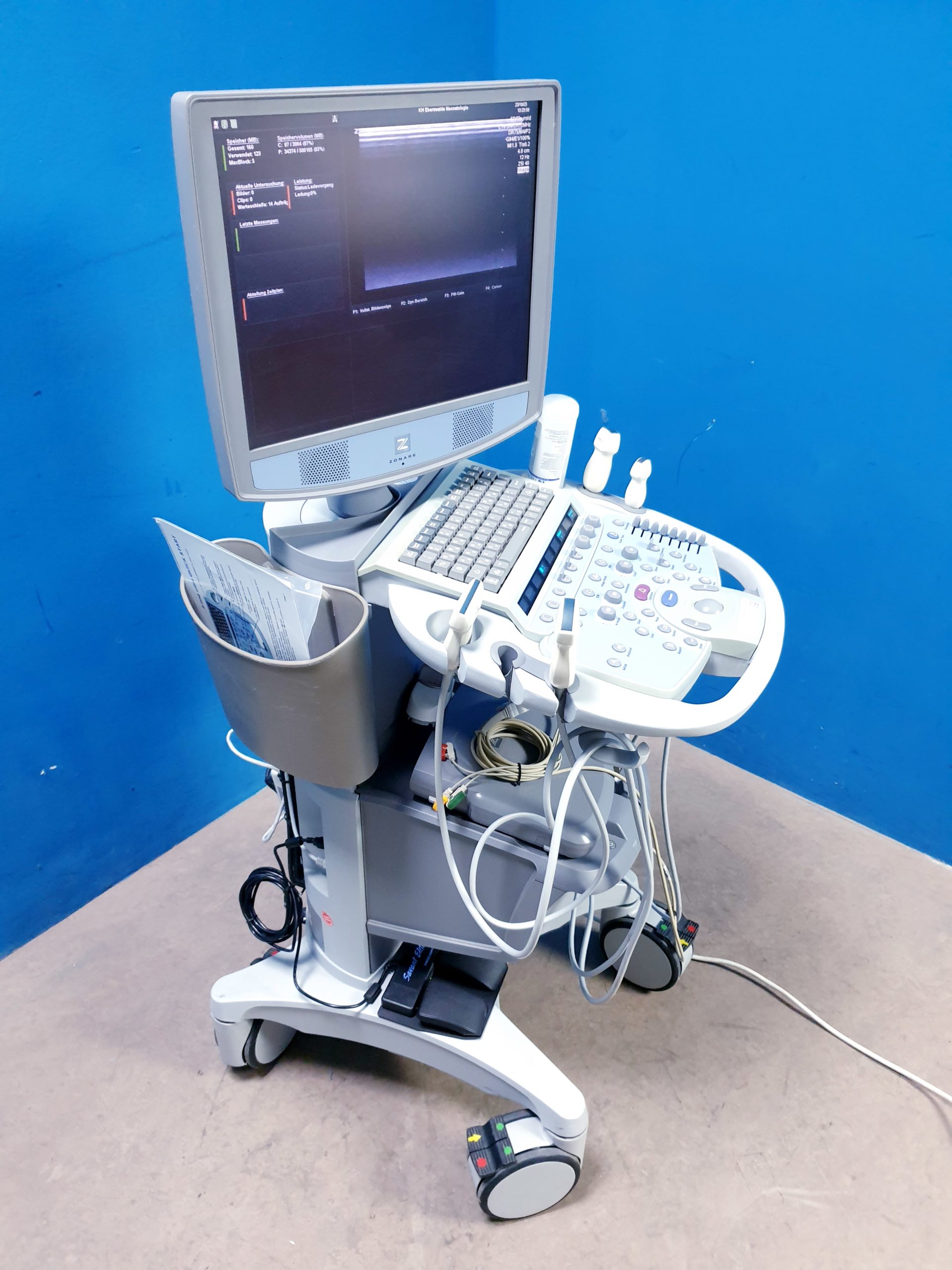 Zonare – Doppler Farbdoppler Ultraschallsystem 3 Sonden L14-5w + C9-3 + C10-3 thumbnail 10
