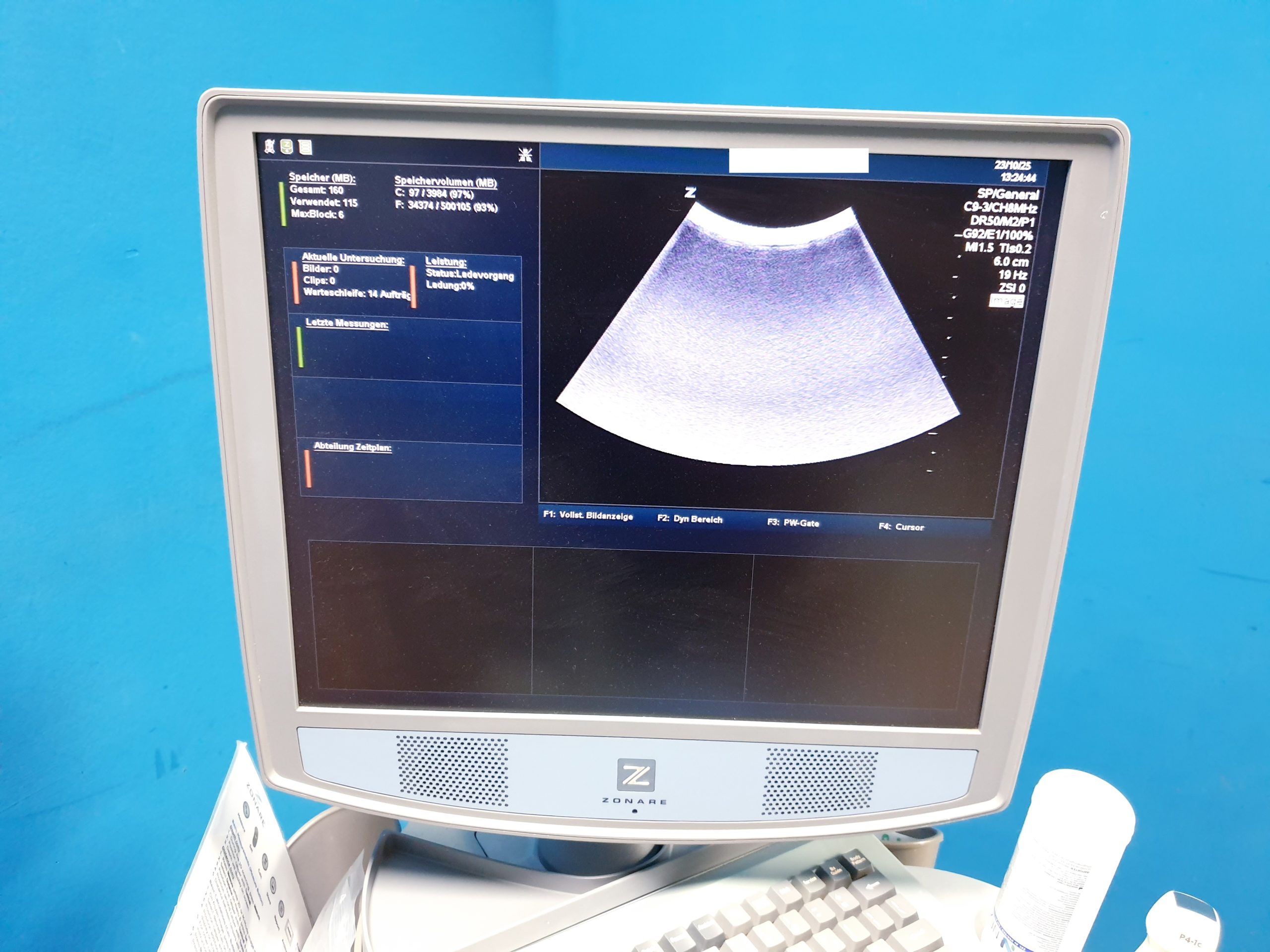 Zonare – Doppler Farbdoppler Ultraschallsystem 3 Sonden L14-5w + C9-3 + C10-3 thumbnail 12